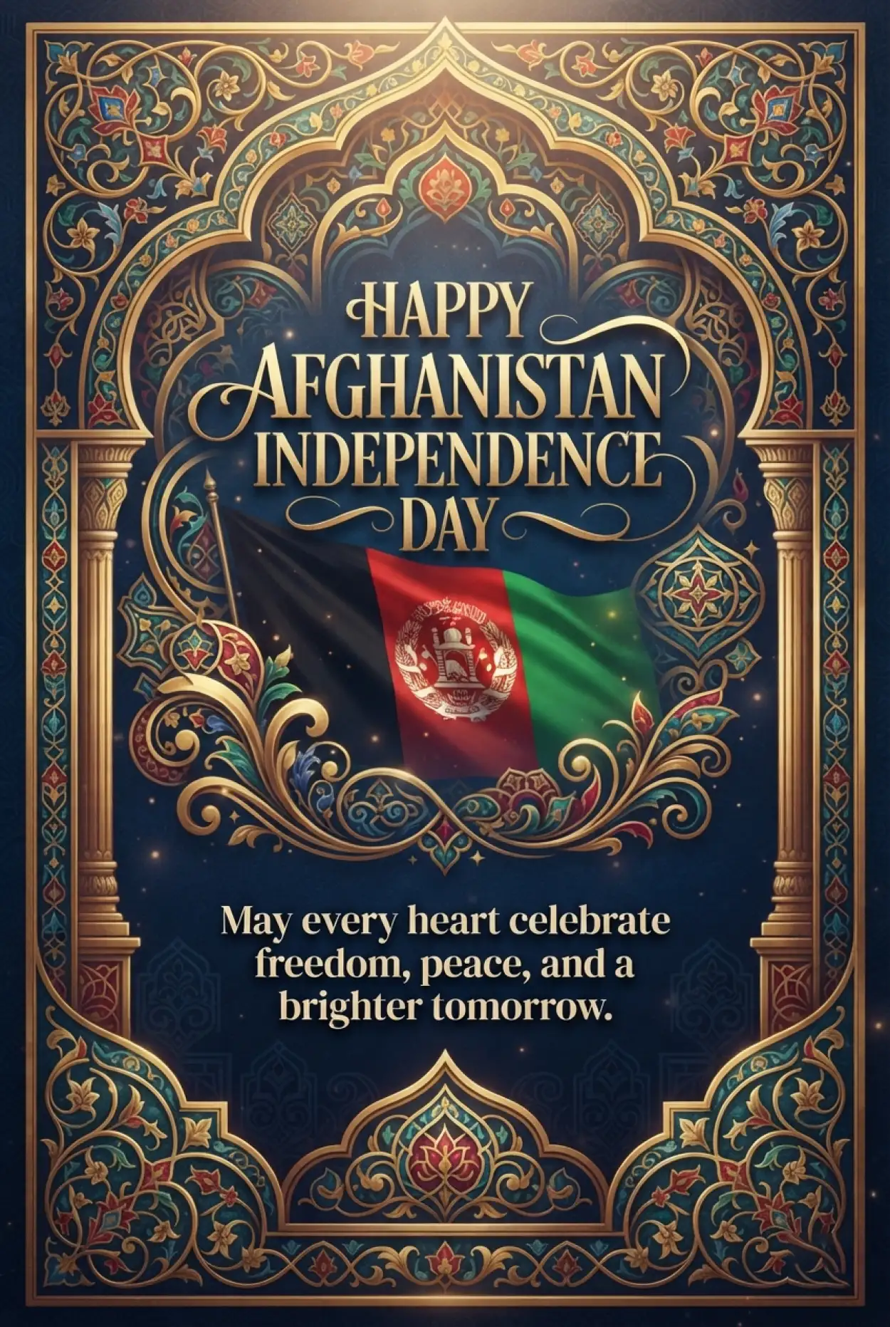Free Download Happy Independence Day Afghanistan Instagram Story - High Quality Afghan Independence Day 2026 Image