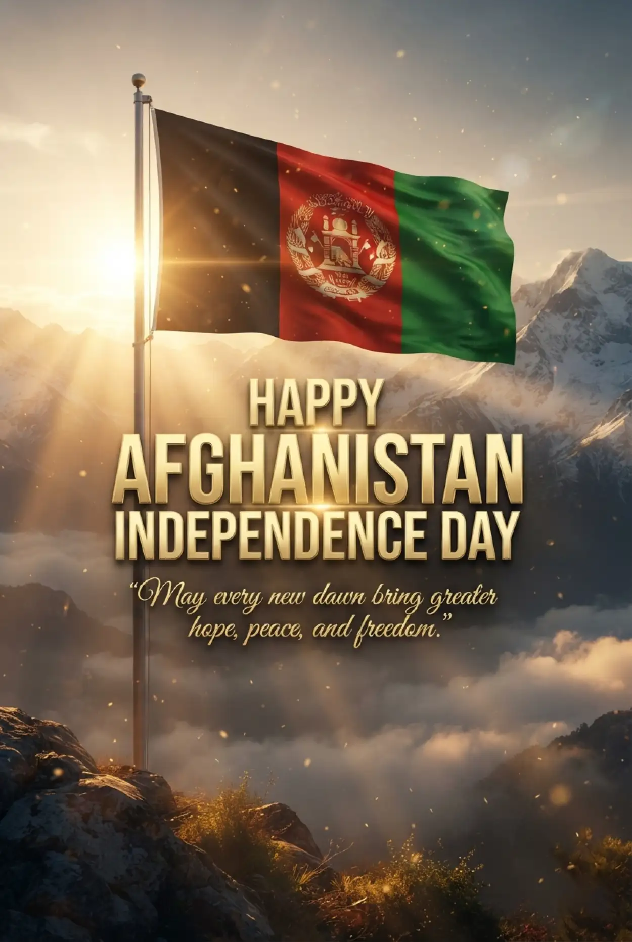 Free Download Happy Independence Day Afghanistan Pinterest Hd Images - High Quality Afghan Independence Day 2026 Image