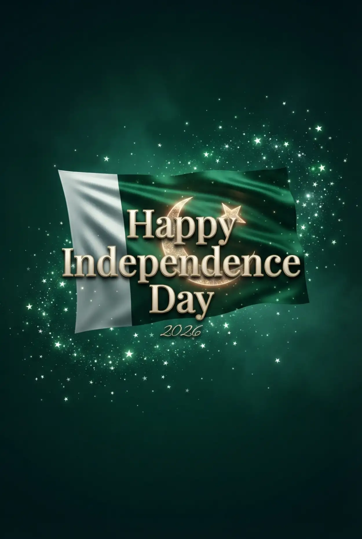 Free Download Happy Independence Day Pakistan Social Media Post - High Quality Pakistan Independence Day 2026 Image