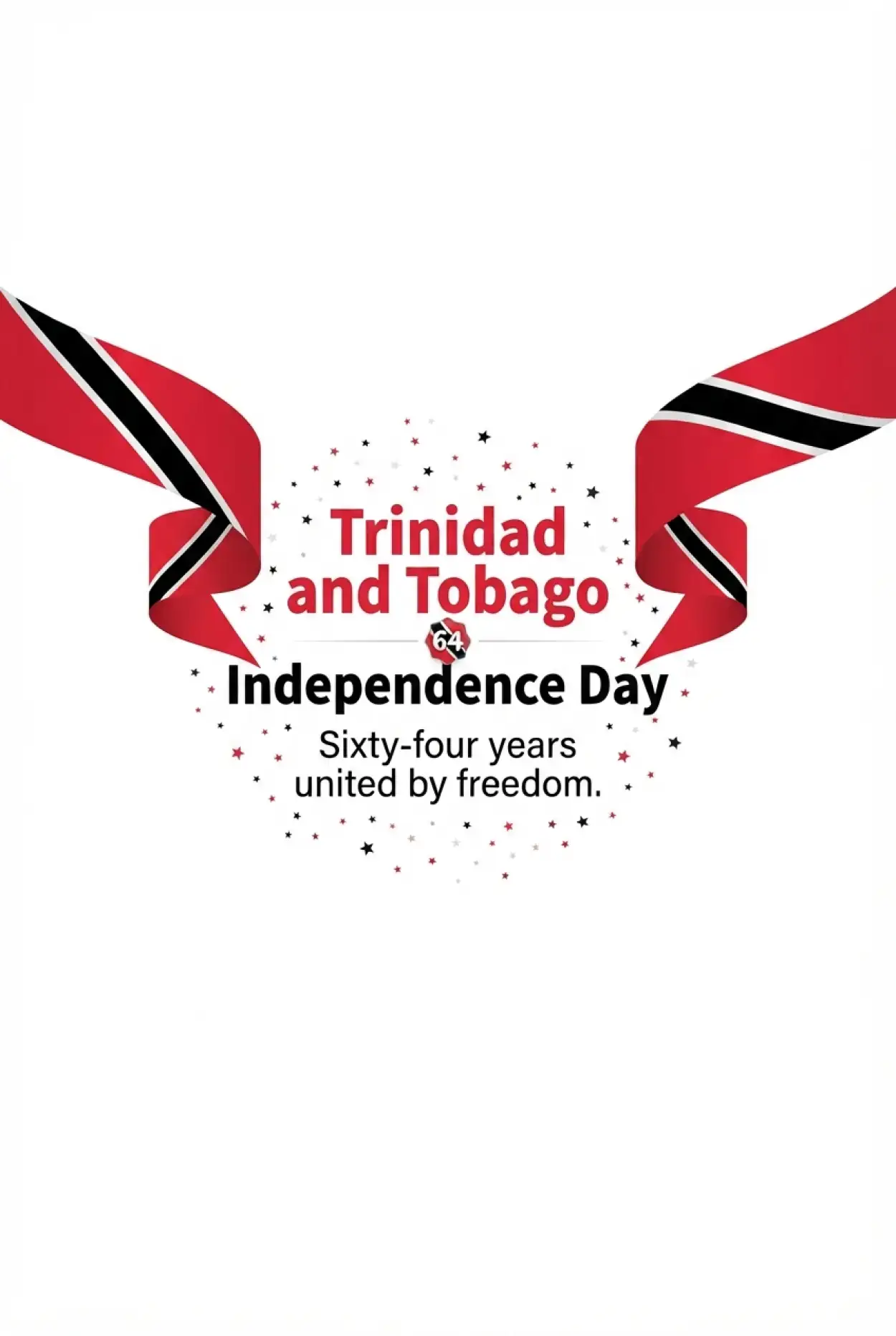 Free Download Happy Independence Day Trinidad And Tobago 2026 - High Quality Trinidad And Tobago Independence Day 2026 Image