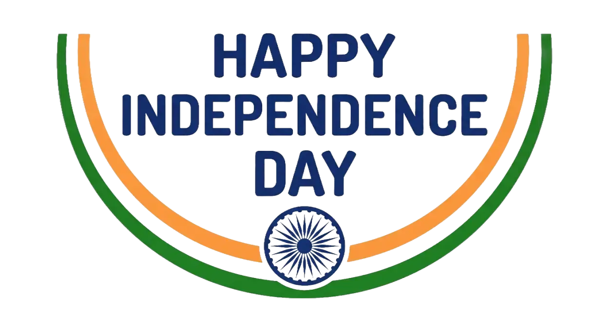 Free Download Happy Independence Day Wishes Png 2026 2 - High Quality Happy Independence Day Png 2026 Transparent PNG