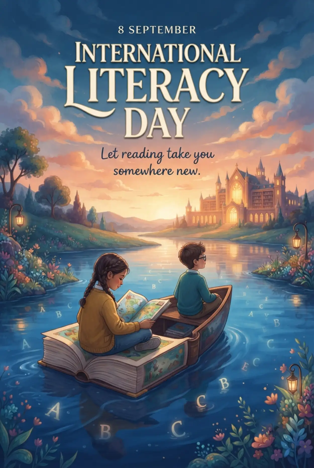 Free Download Happy International Literacy Day - High Quality International Literacy Day Image