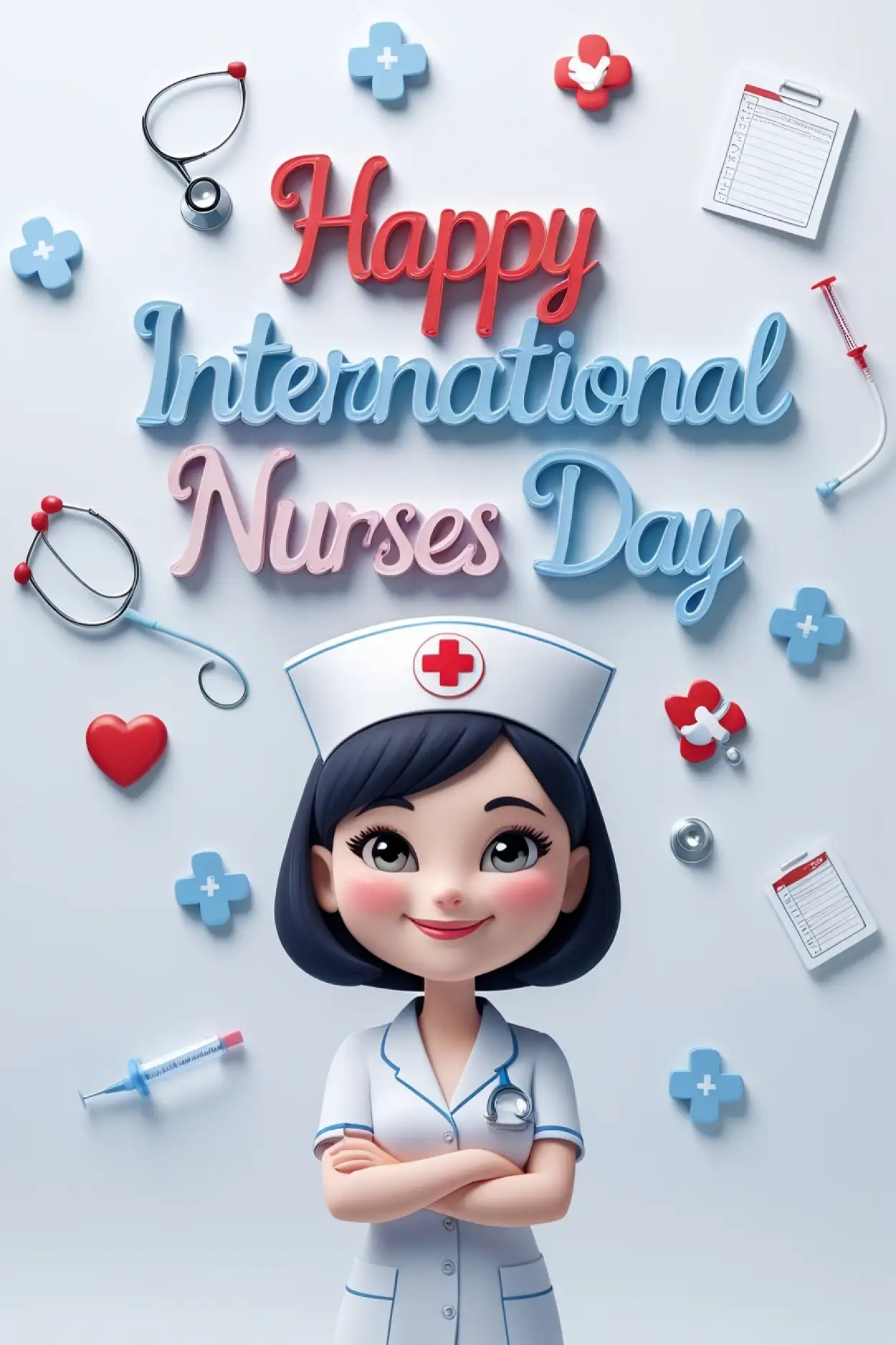 Happy International Nurses Day Banner For Social Media - Royalty Free Happy Iinternational Nurses Day Image | Pngmagic Free Download Happy International Nurses Day Banner For Social Media - High Quality Happy Iinternational Nurses Day Background