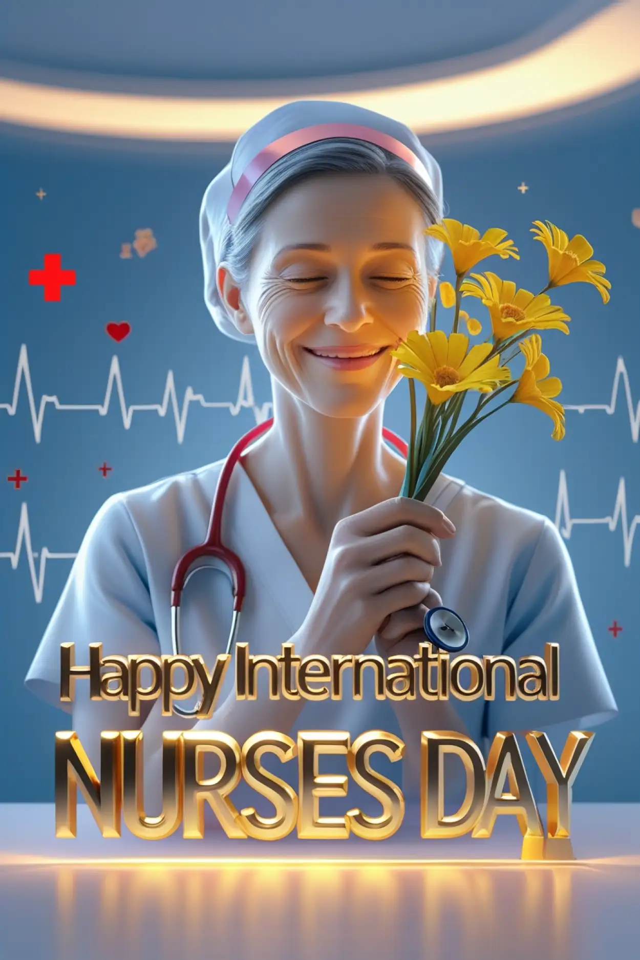 Happy International Nurses Day To All Nursing Staff - Royalty Free Happy Iinternational Nurses Day Image | Pngmagic Free Download Happy International Nurses Day To All Nursing Staff - High Quality Happy Iinternational Nurses Day Background