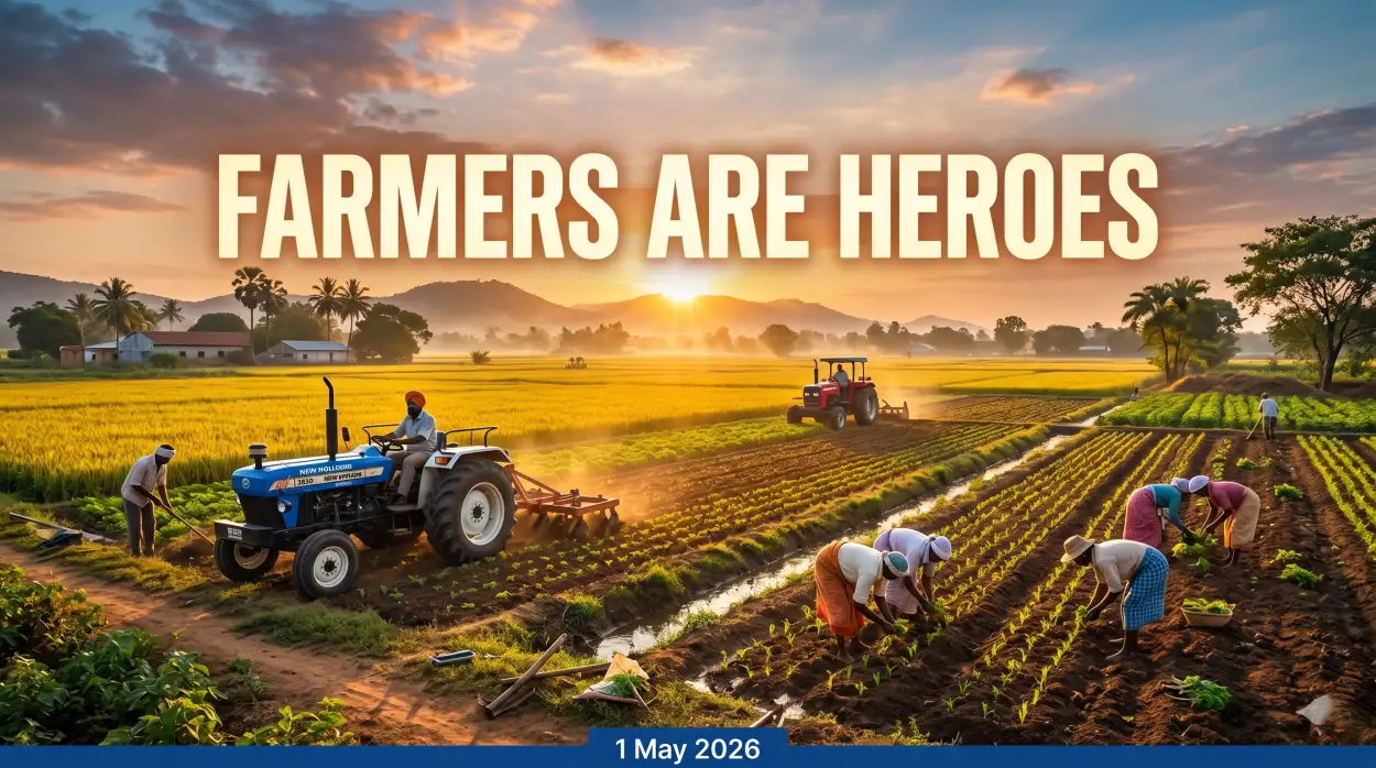 Free Download Happy International Workers Day 2026 Banner Hd Design - High Quality International Workers Day 2026 Wishes Image