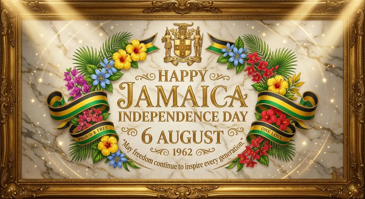 Free Download Happy Jamaica Independence Day 2026 - High Quality Jamaica Independence Day 2026 Image