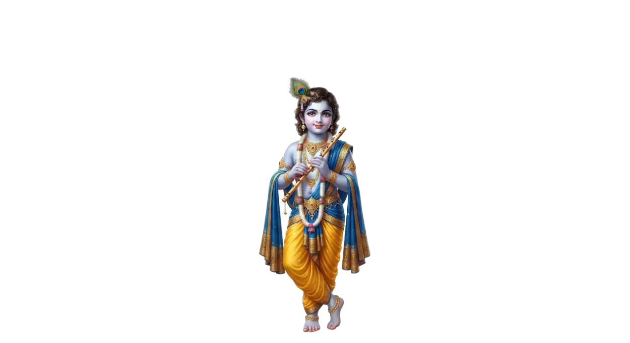 Free Download Happy Janmashtami Text Png 2026 - High Quality Krishna Janmashtami Png 2026 Transparent PNG