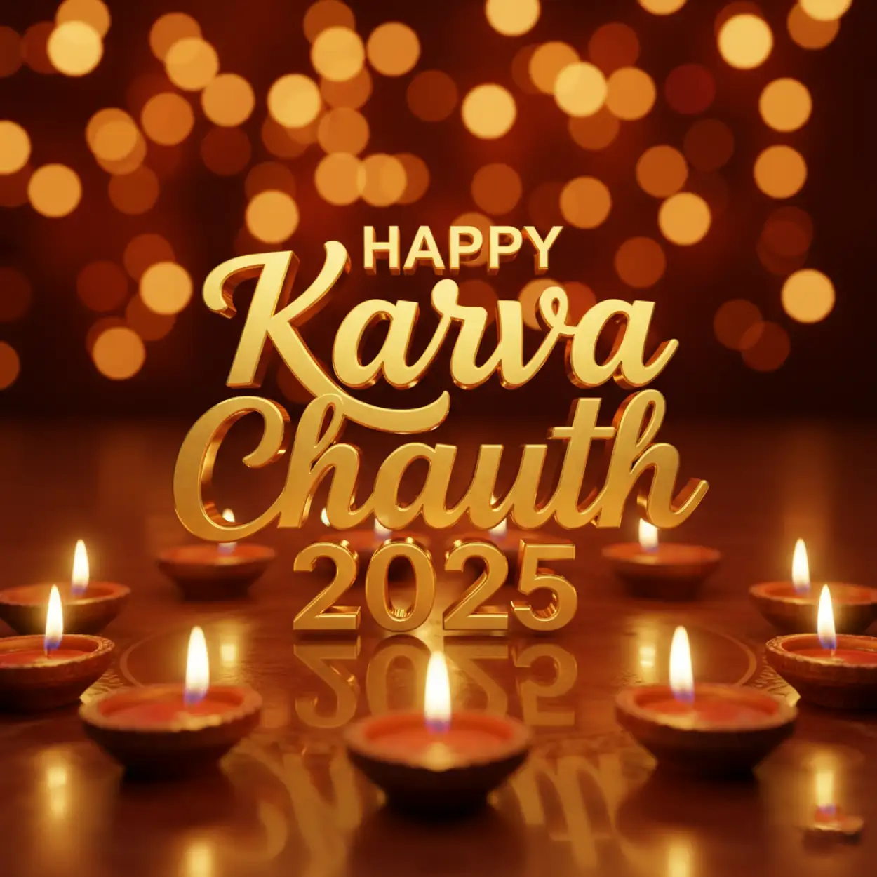 Free Download Happy Karva Chauth 2025 Wishes In Hindi - High Quality Happy Karva Chauth 2025 Background