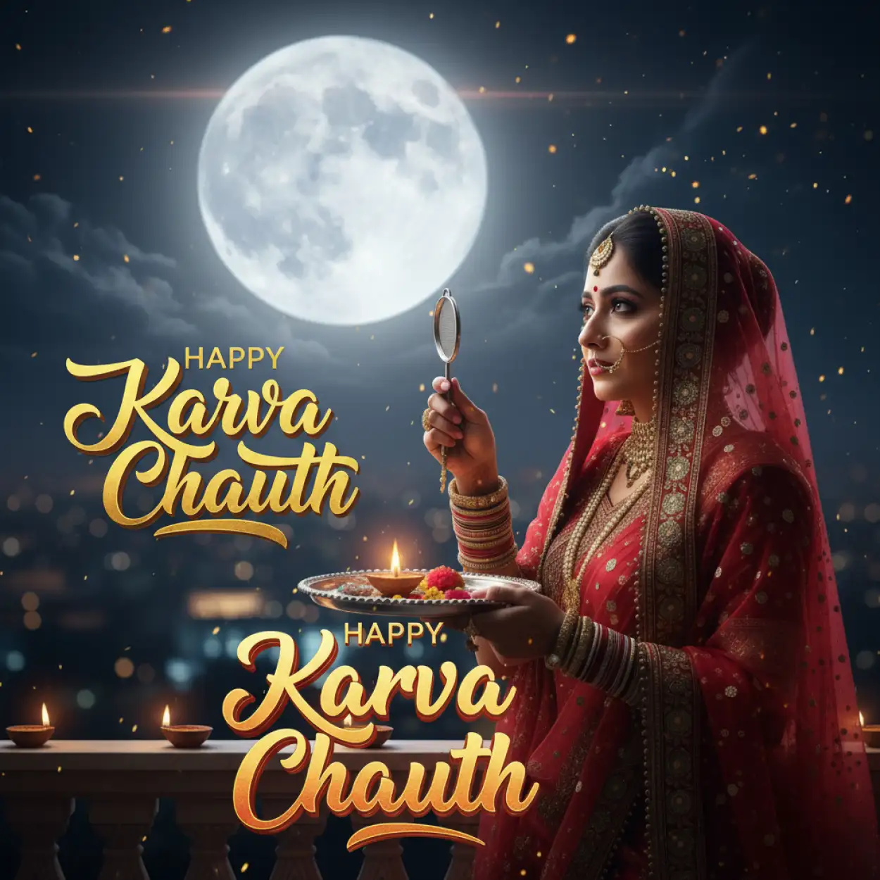 Free Download Happy Karva Chauth Festival Hd Photo - High Quality Happy Karva Chauth Background