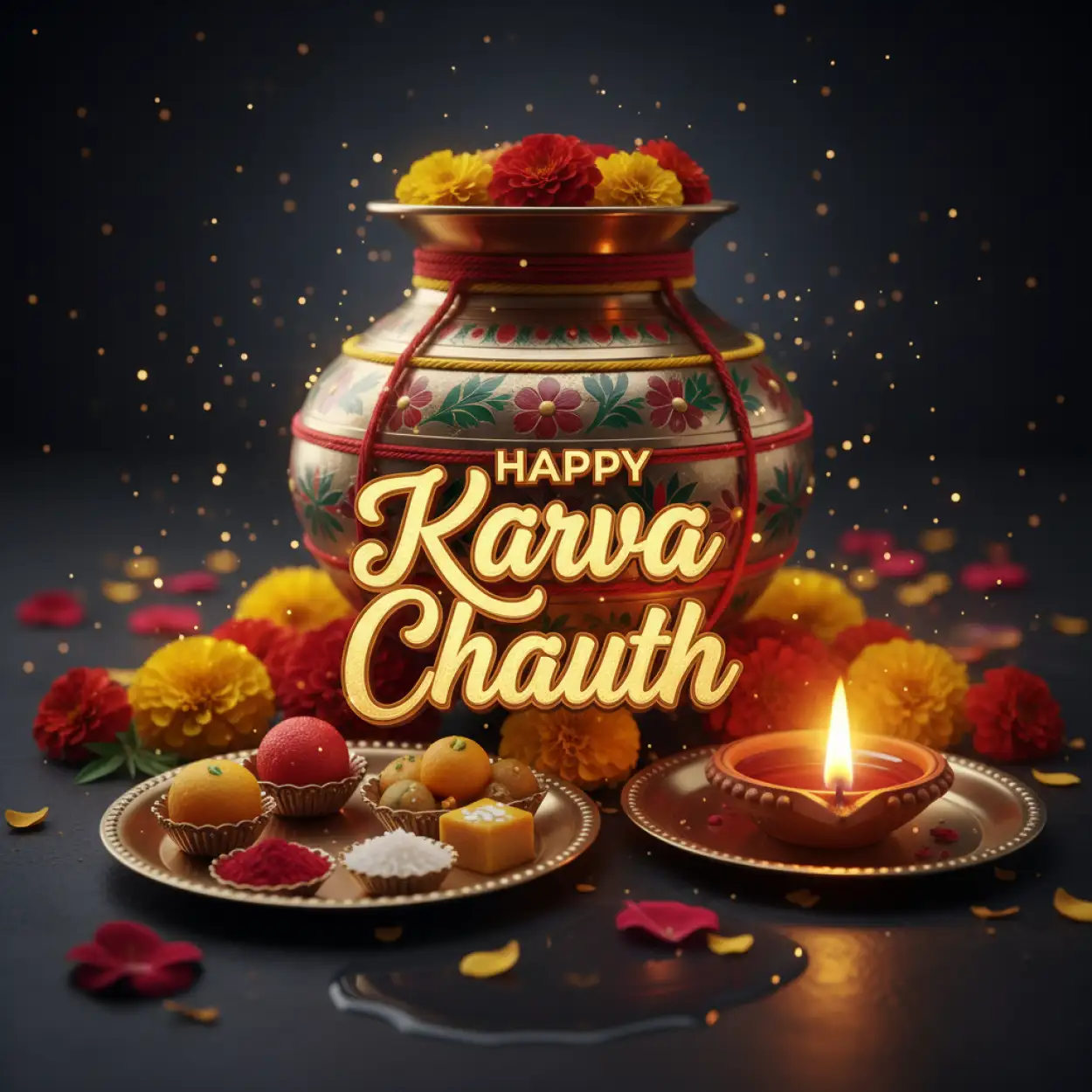 Free Download Happy Karva Chauth God Wallpaper Download - High Quality Happy Karva Chauth Background