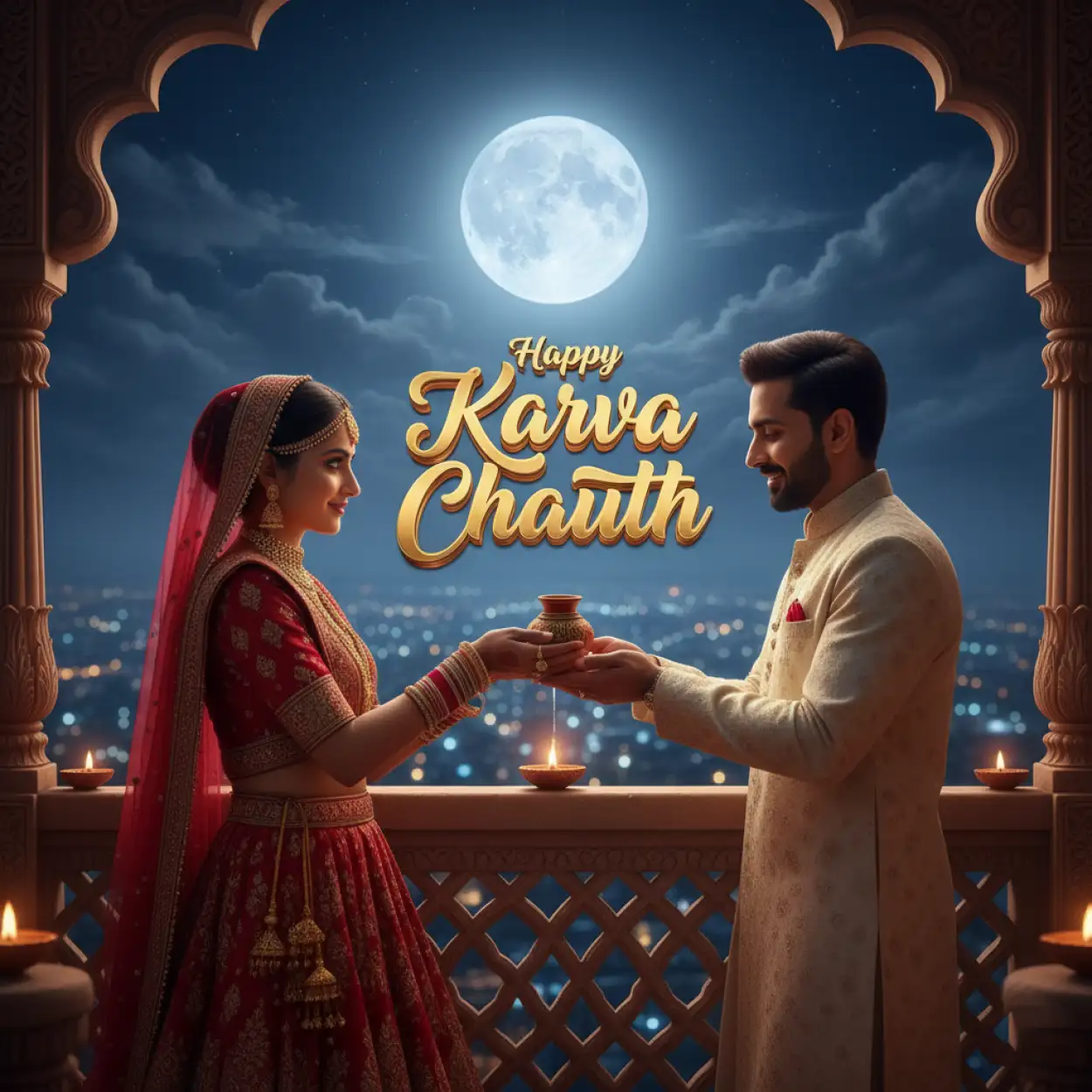 Happy Karva Chauth Quotes For Girlfriend - Royalty Free Happy Karva Chauth Image | Pngmagic Free Download Happy Karva Chauth Quotes For Girlfriend - High Quality Happy Karva Chauth Background