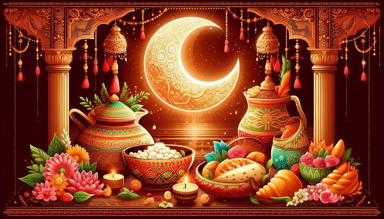 Free Download Happy Karwa Chauth 2024 Posters Free Download - High Quality Happy Karwa Chauth Background