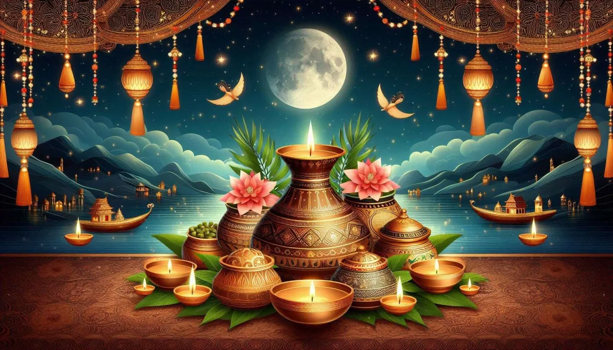 Free Download Happy Karwa Chauth Festival Background Images - High Quality Happy Karwa Chauth Background