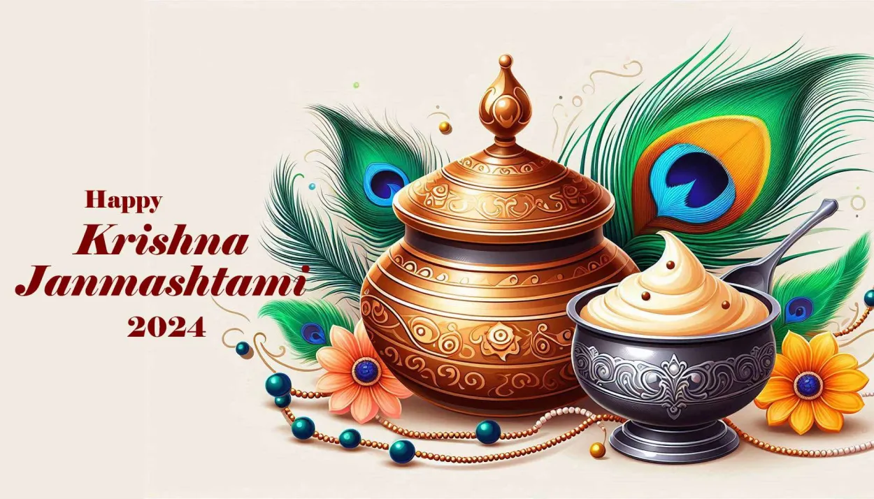 Free Download Happy Krishna Janmashtami 2024 Beautiful Images For Download - High Quality Happy Krishna Janmashtami Background