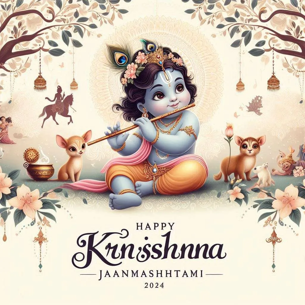 Happy Krishna Janmashtami 2024 Religious Images For Download - Royalty Free Happy Krishna Janmashtami Image | Pngmagic Free Download Happy Krishna Janmashtami 2024 Religious Images For Download - High Quality Happy Krishna Janmashtami Background