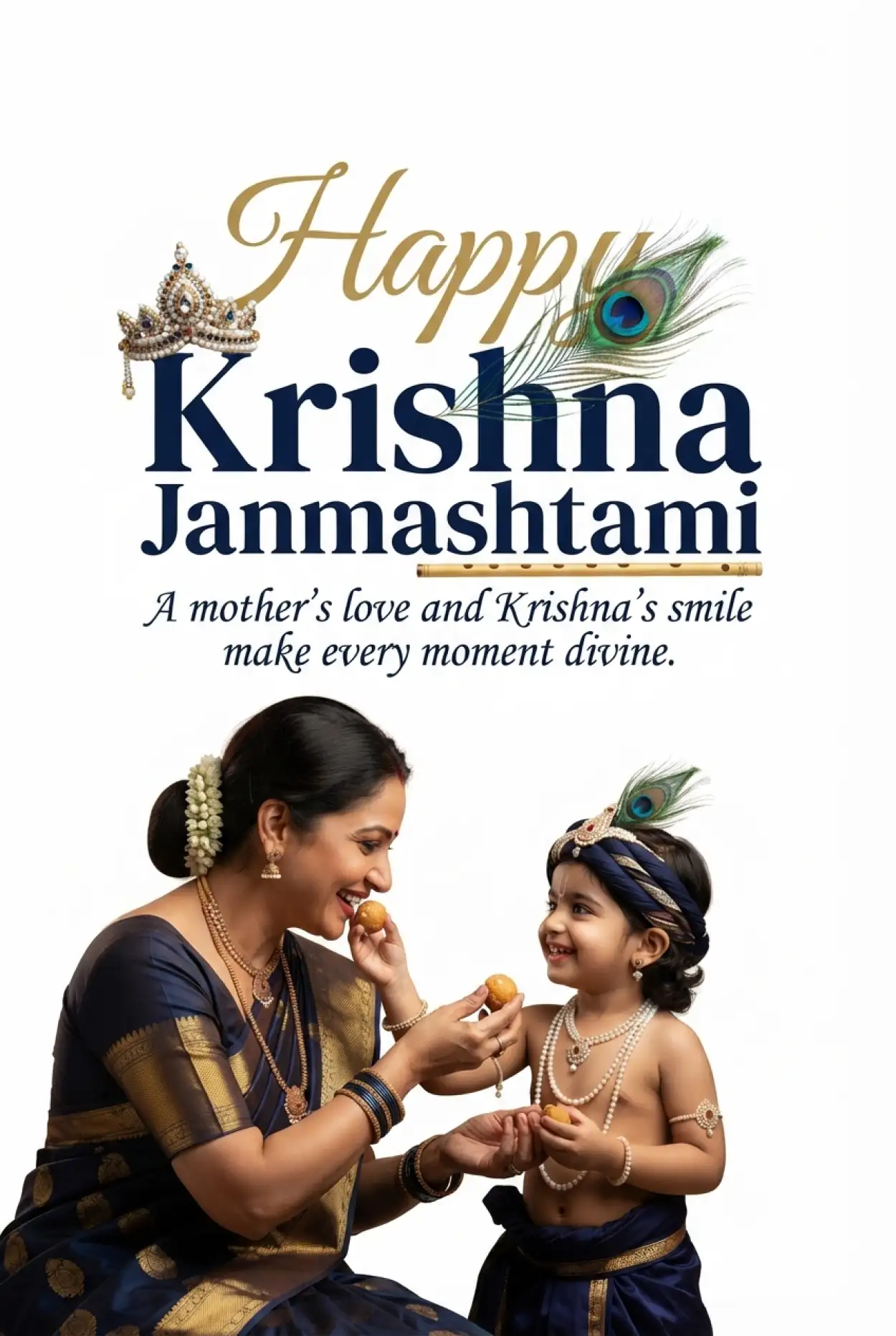 Free Download Happy Krishna Janmashtami 2026 Baby Krishna Facebook Images - High Quality Happy Krishna Janmashtami 2026 Image