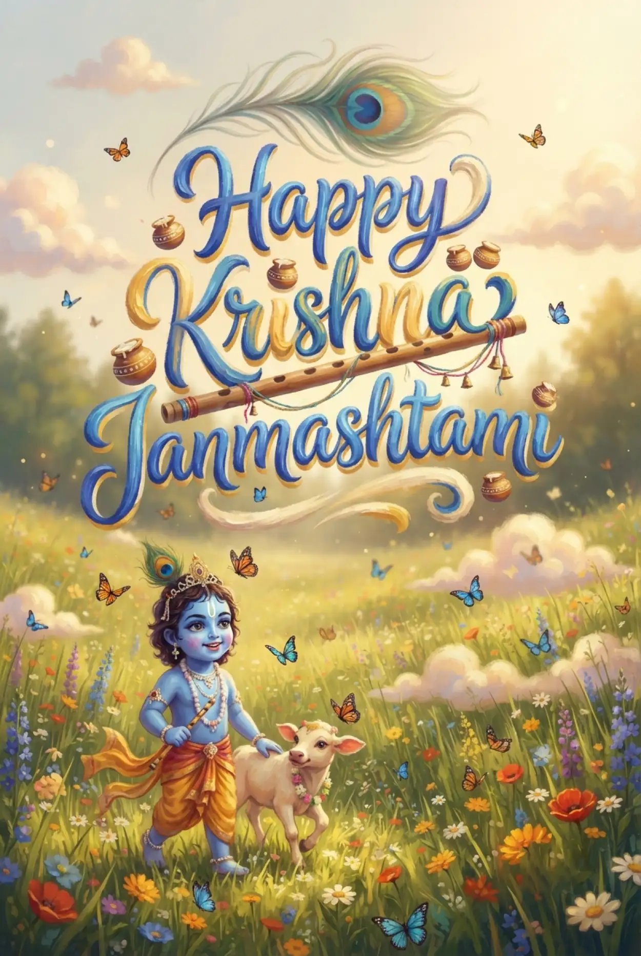 Free Download Happy Krishna Janmashtami 2026 Hd Images - High Quality Happy Krishna Janmashtami 2026 Image