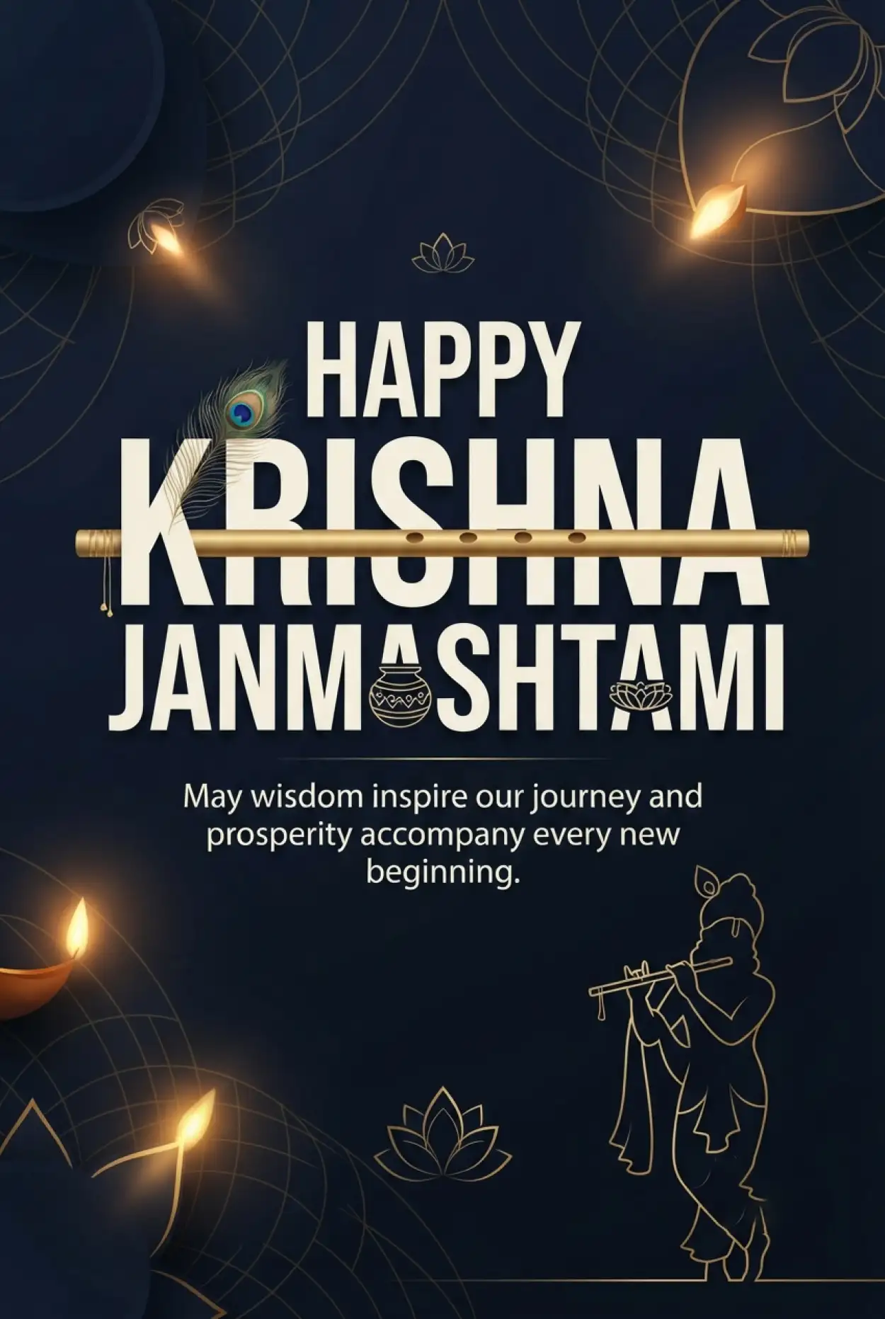 Free Download Happy Krishna Janmashtami 2026 Krishna Jhula Images - High Quality Happy Krishna Janmashtami 2026 Image