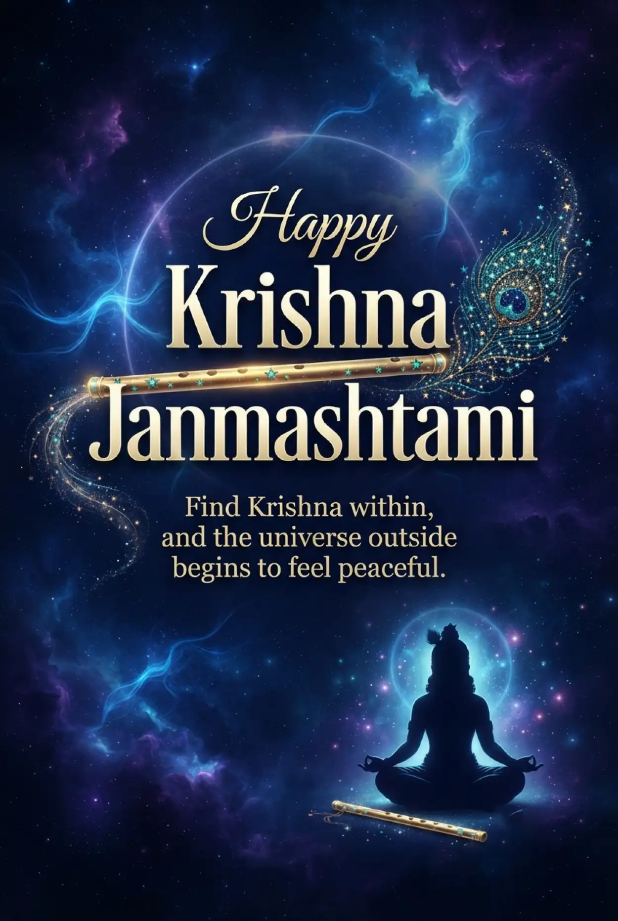 Free Download Happy Krishna Janmashtami 2026 Messages - High Quality Happy Krishna Janmashtami 2026 Image