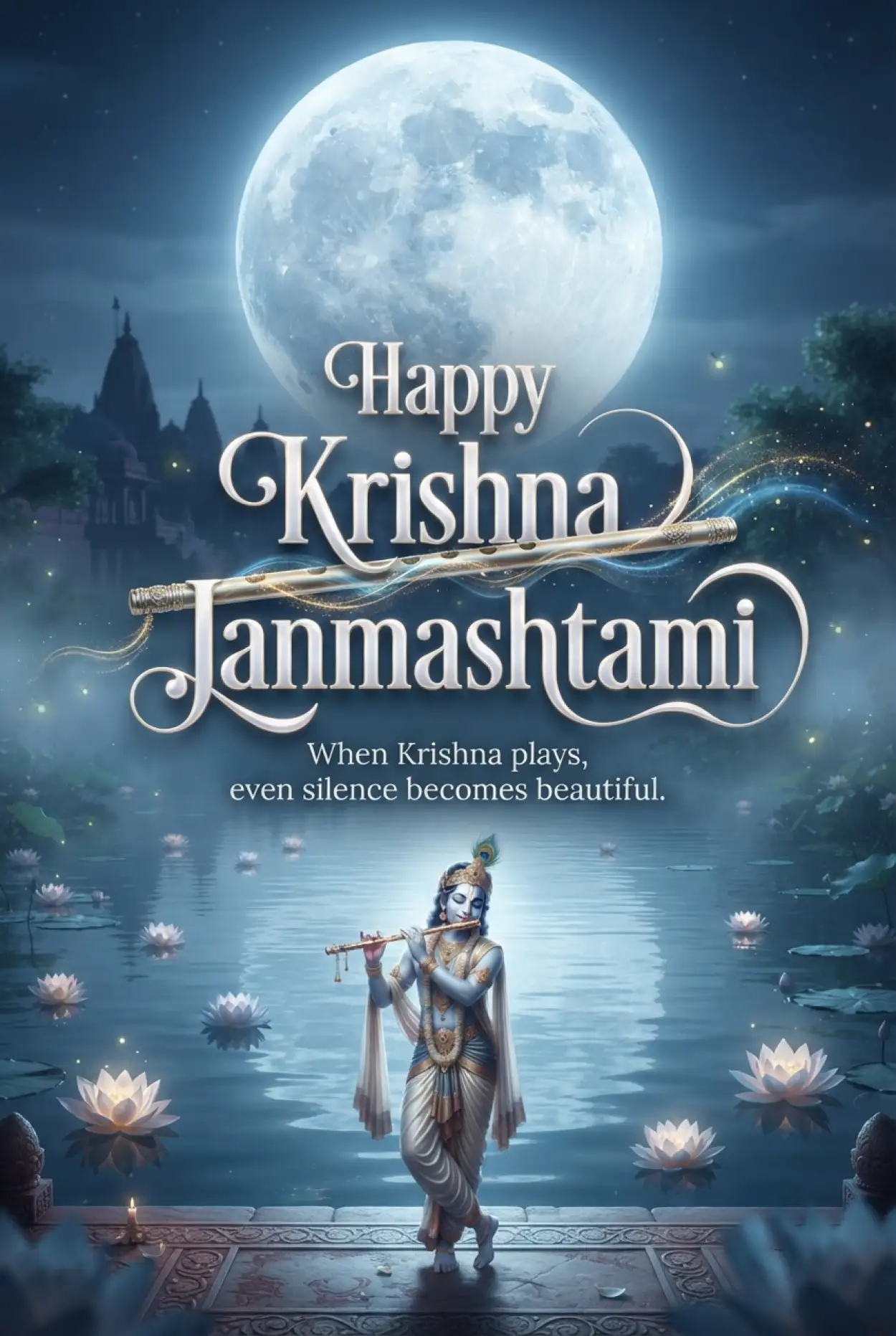 Free Download Happy Krishna Janmashtami 2026 Wishes For Employees - High Quality Happy Krishna Janmashtami 2026 Image