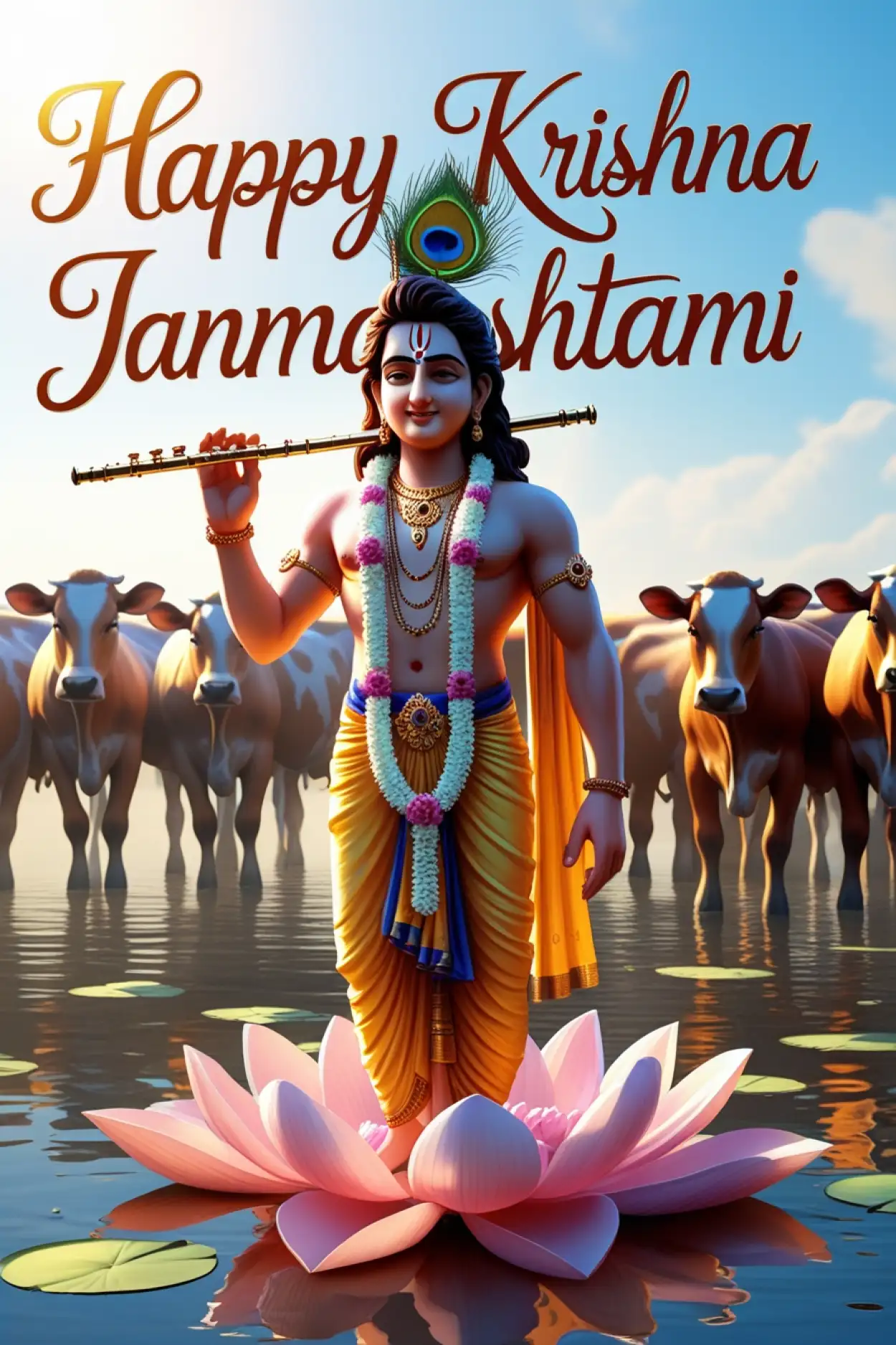 Happy Krishna Janmashtami Krishna Wallpaper For Mobile - Royalty Free Happy Krishna Janmashtami Image | Pngmagic Free Download Happy Krishna Janmashtami Krishna Wallpaper For Mobile - High Quality Happy Krishna Janmashtami Background