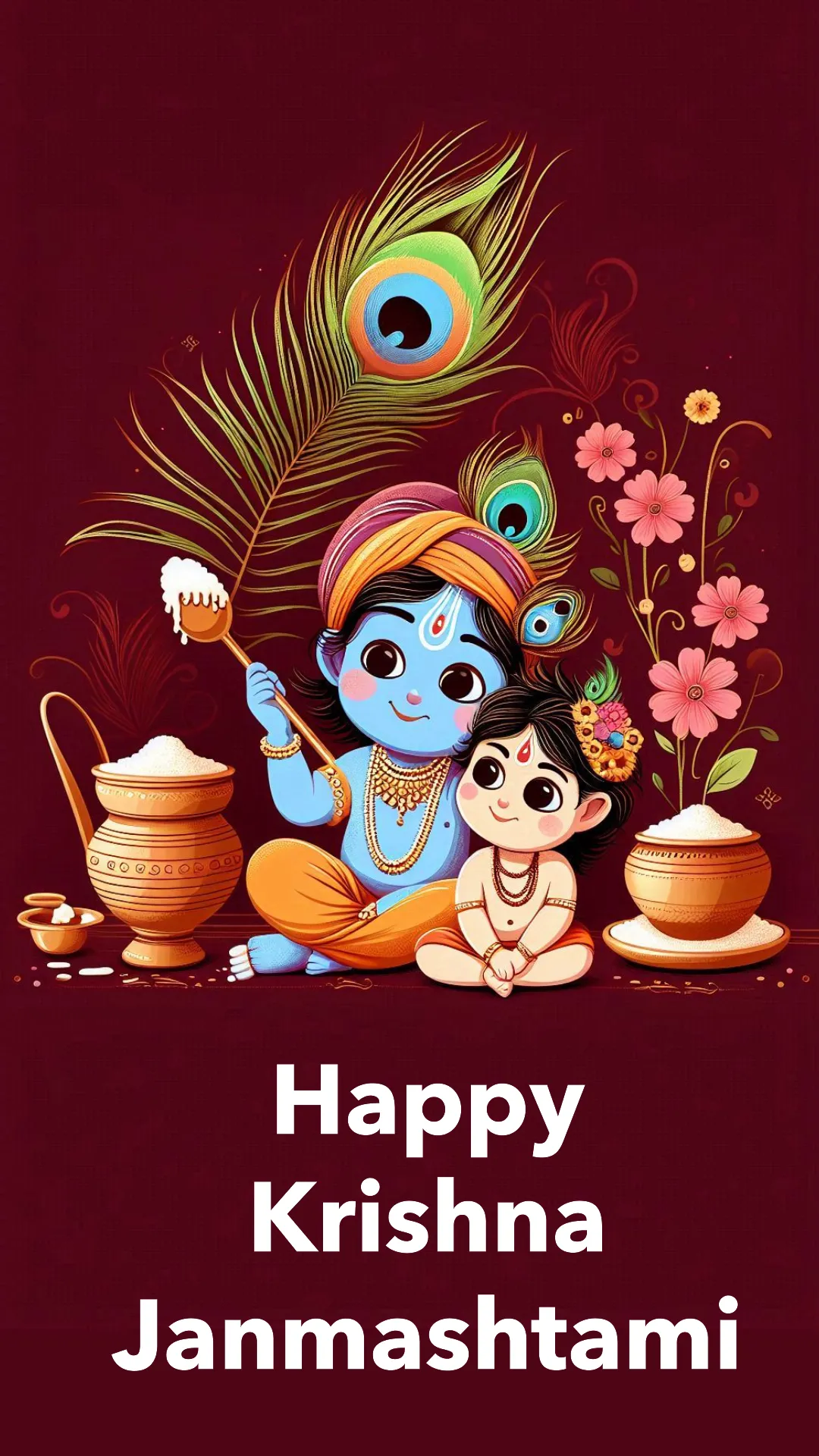 Happy Krishna Janmashtami Picture Download With Flute And Peacock Feather - Royalty Free Happy Krishna Janmashtami Image | Pngmagic Free Download Happy Krishna Janmashtami Picture Download With Flute And Peacock Feather - High Quality Happy Krishna Janmashtami Background