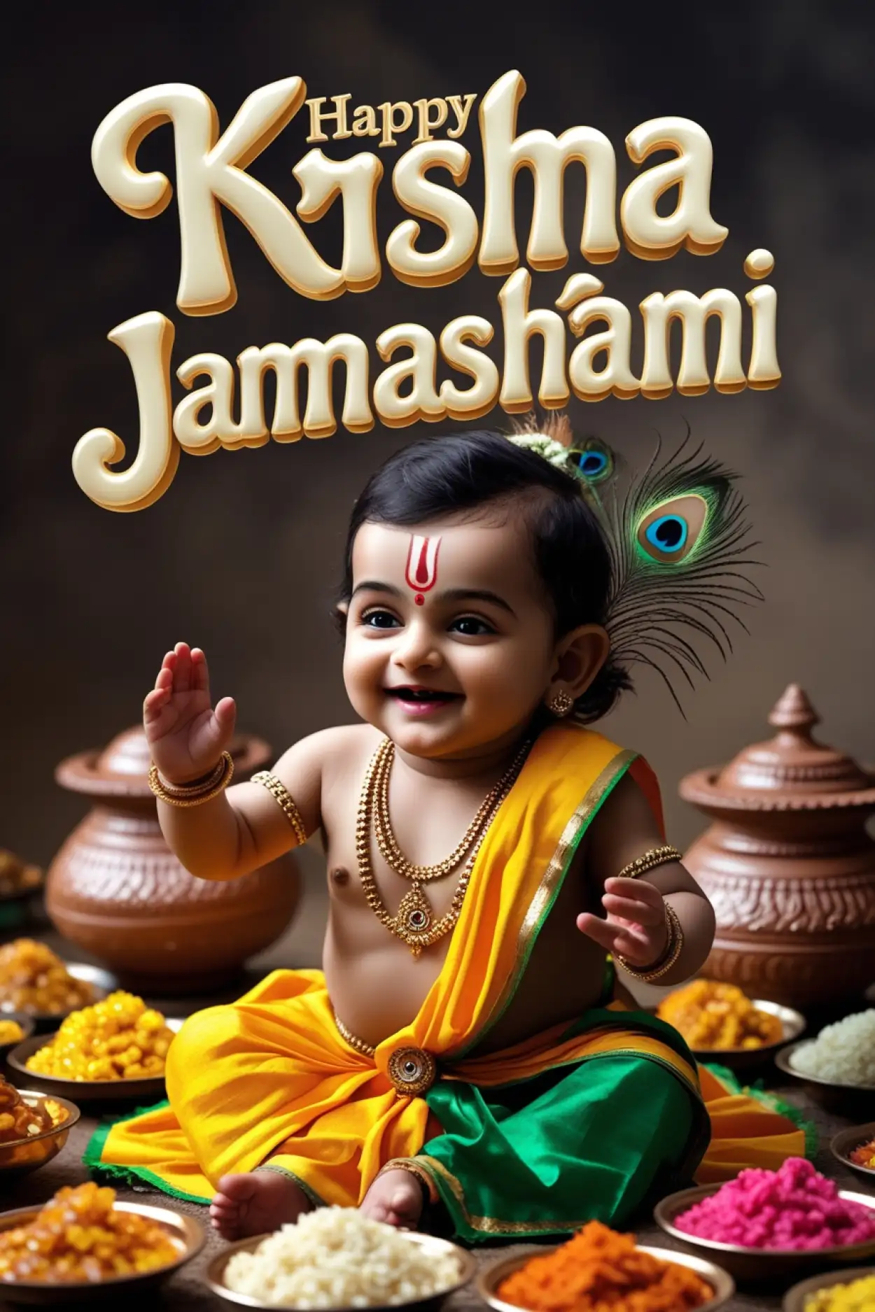 Happy Krishna Janmashtami WhatsApp DP Images - Royalty Free Happy Krishna Janmashtami Image | Pngmagic Free Download Happy Krishna Janmashtami WhatsApp DP Images - High Quality Happy Krishna Janmashtami Background