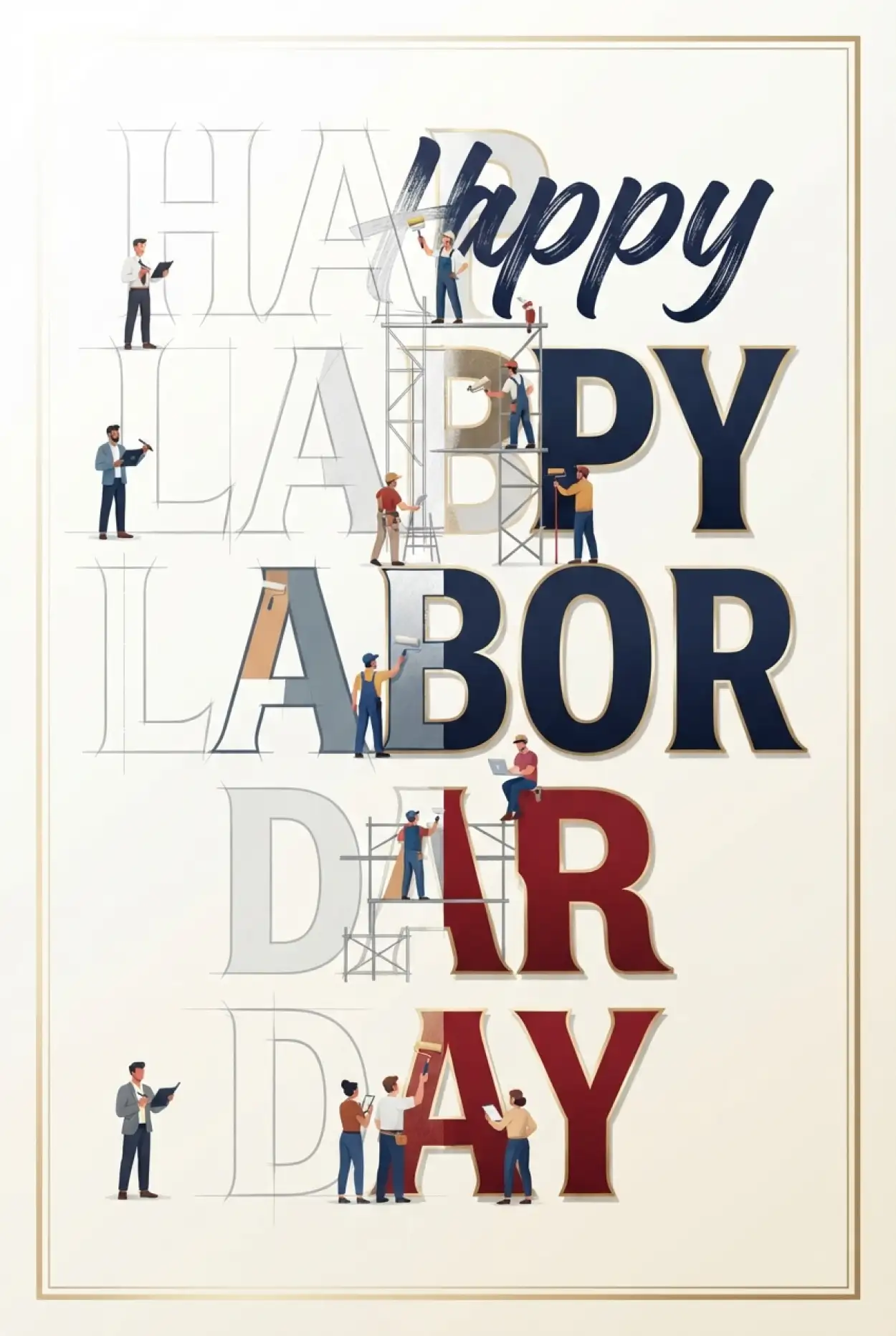 Free Download Happy Labor Day 2026 Usa Greeting Card For Whatsapp And Facebook - High Quality Happy Labor Day USA 2026 Image