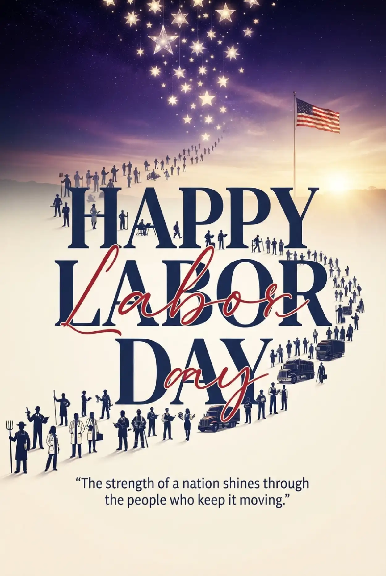 Free Download Happy Labor Day 2026 Usa Wishes And Greetings - High Quality Happy Labor Day USA 2026 Image