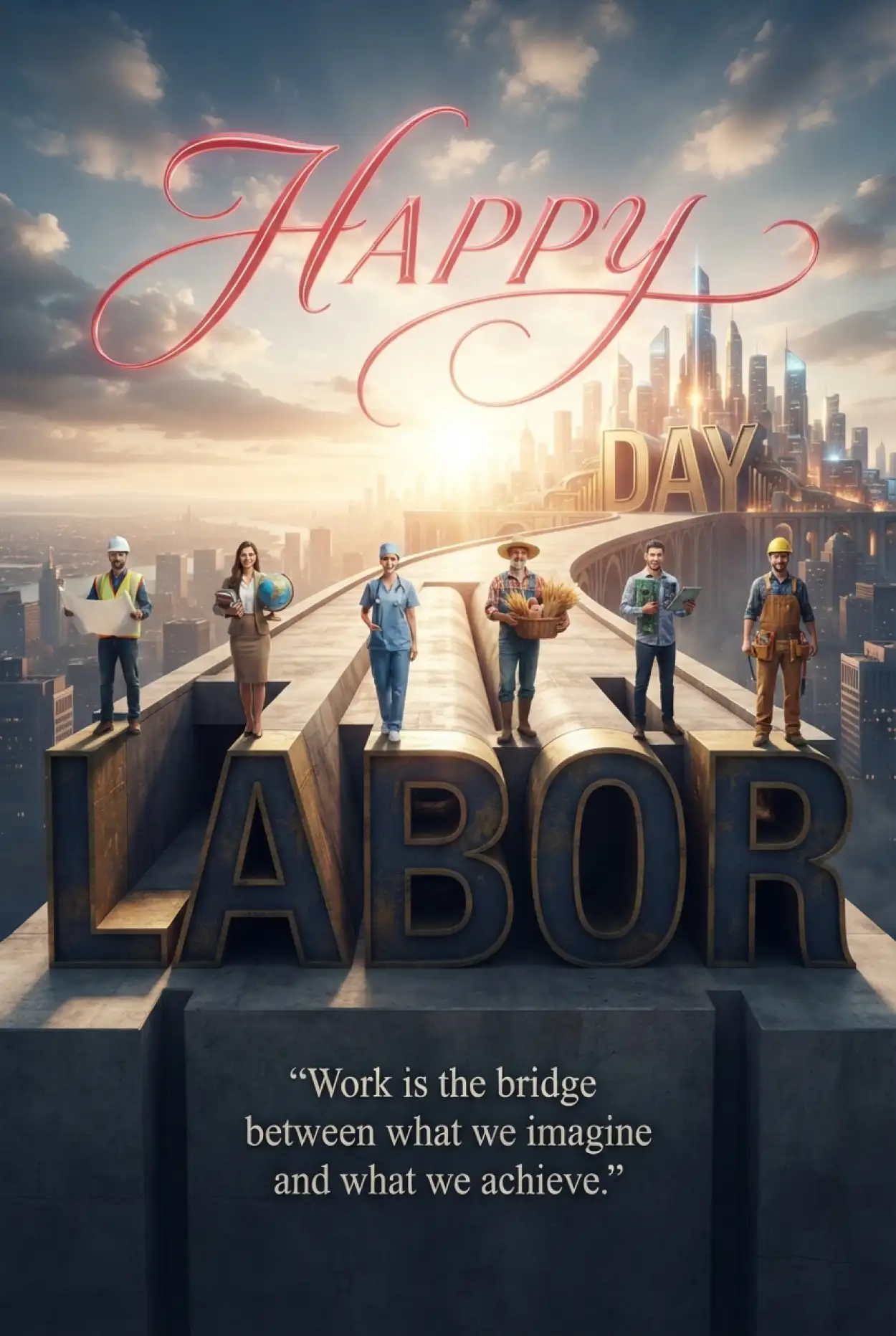 Free Download Happy Labor Day Usa 2026 Greeting Card Images - High Quality Happy Labor Day USA 2026 Image