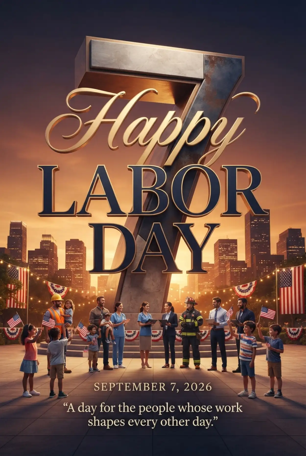Free Download Happy Labor Day Usa 2026 Heartfelt Wishes - High Quality Happy Labor Day USA 2026 Image