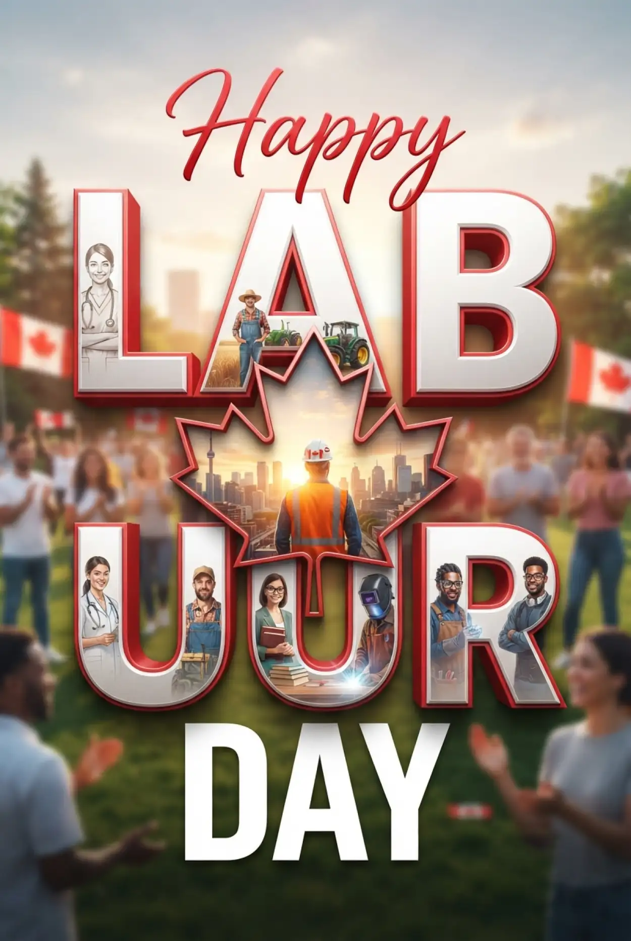Free Download Happy Labour Day Canada 2026 Instagram Story Images - High Quality Happy Labour Day Canada 2026 Image