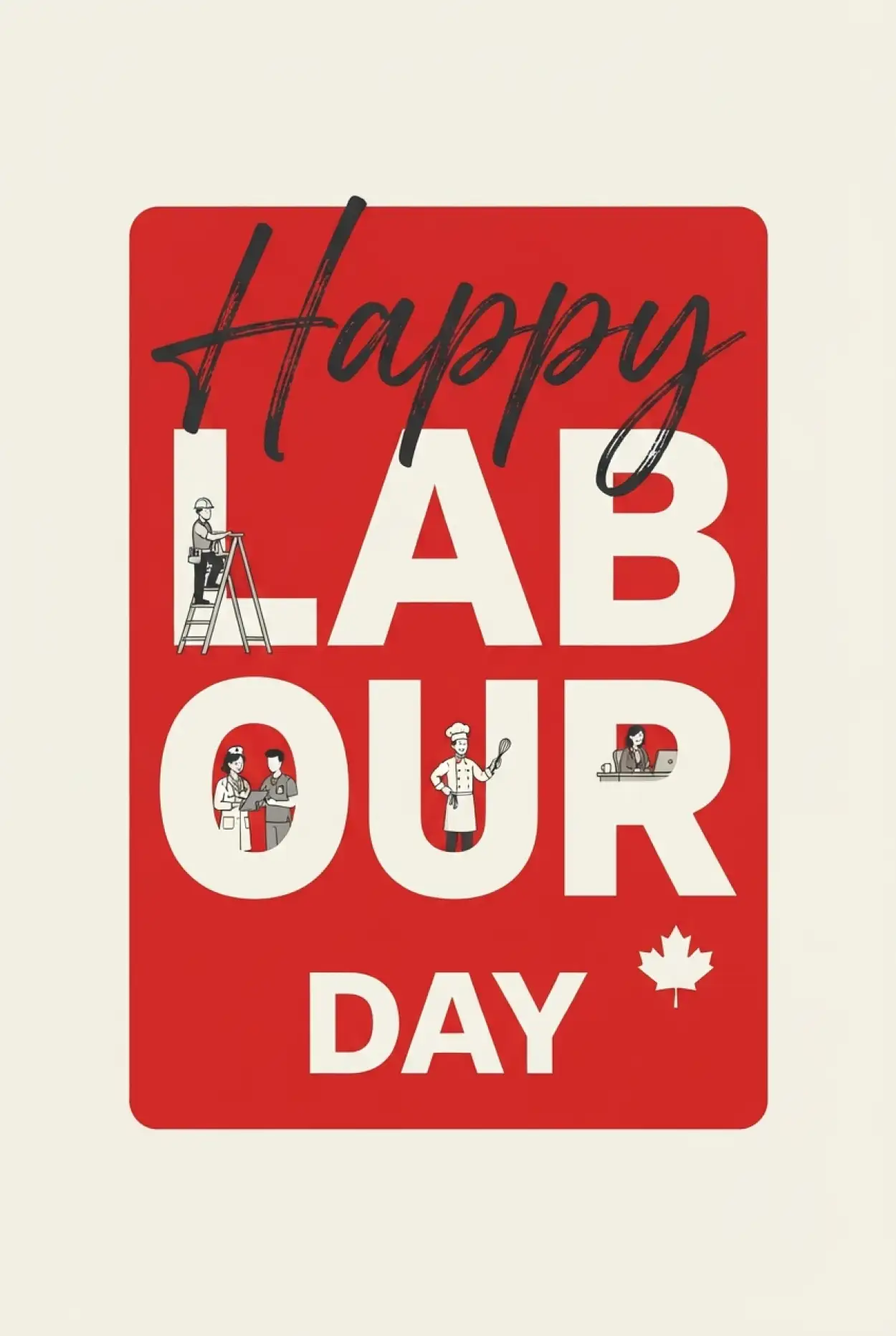 Free Download Happy Labour Day Canada 2026 Messages For Coworkers - High Quality Happy Labour Day Canada 2026 Image