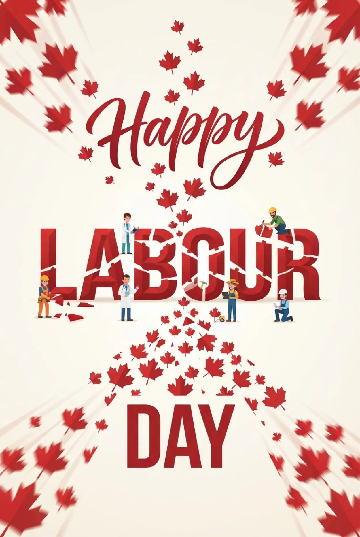 Free Download Happy Labour Day Canada 2026 Whatsapp Greeting Images - High Quality Happy Labour Day Canada 2026 Image