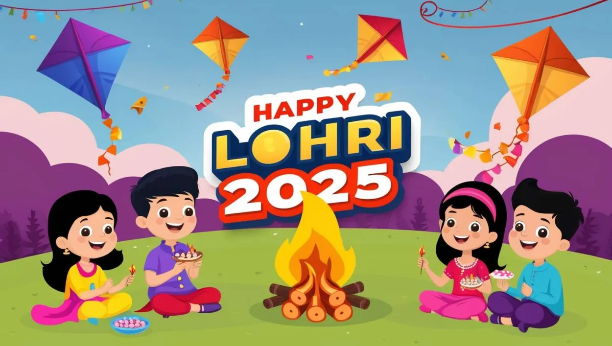 Happy Lohri 2025 Festive Clipart For Graphics - Royalty Free Happy Lohri 2025 Image | Pngmagic Free Download Happy Lohri 2025 Festive Clipart For Graphics - High Quality Happy Lohri 2025 Background