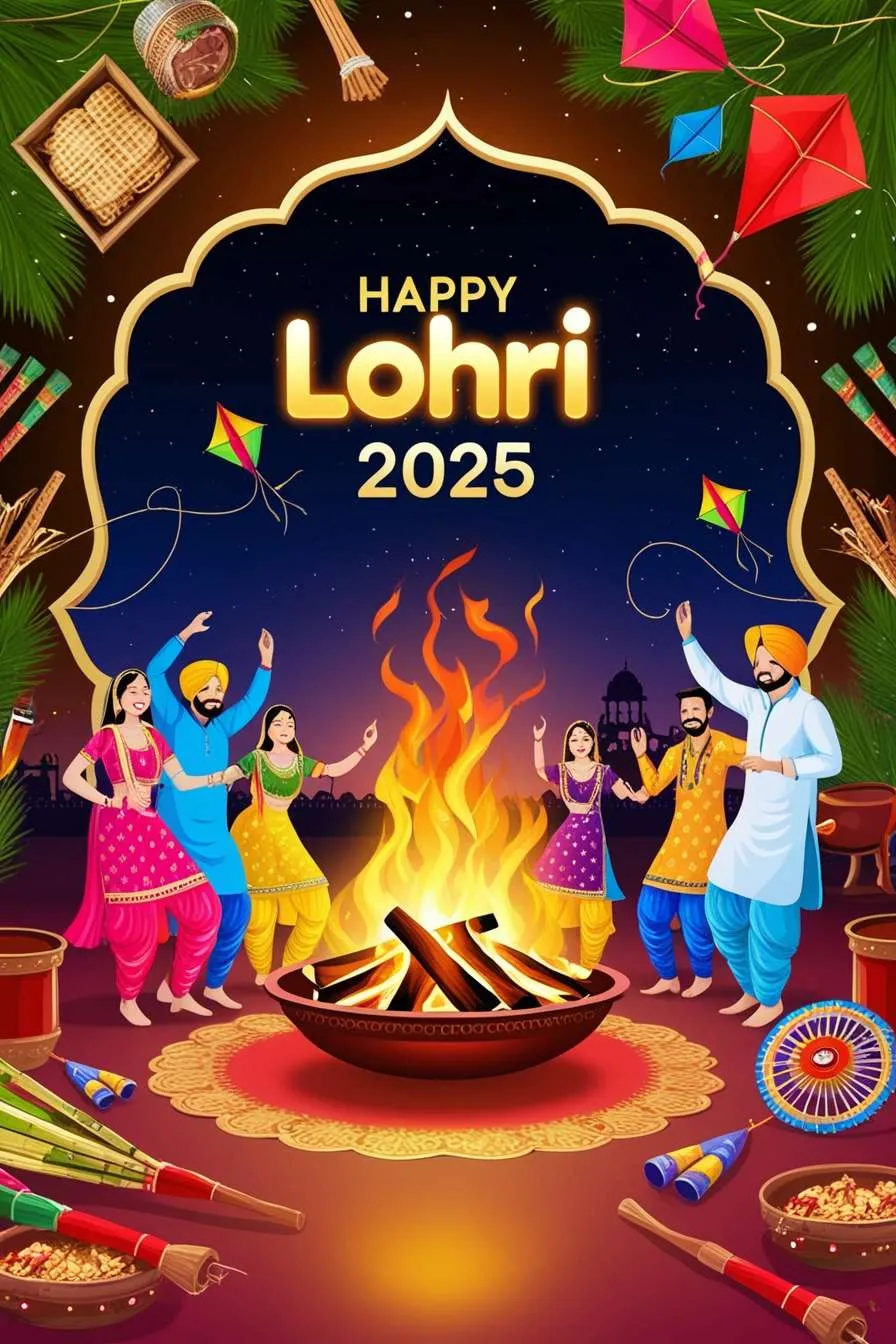 Happy Lohri 2025 Traditional Dress Photos - Royalty Free Happy Lohri 2025 Image | Pngmagic Free Download Happy Lohri 2025 Traditional Dress Photos - High Quality Happy Lohri 2025 Background