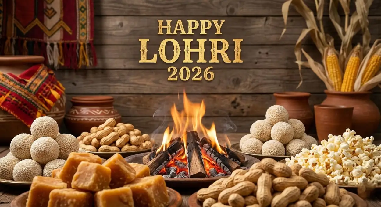 Free Download Happy Lohri 2026 4k Festive Wallpaper - High Quality Happy Lohri 2026 Image