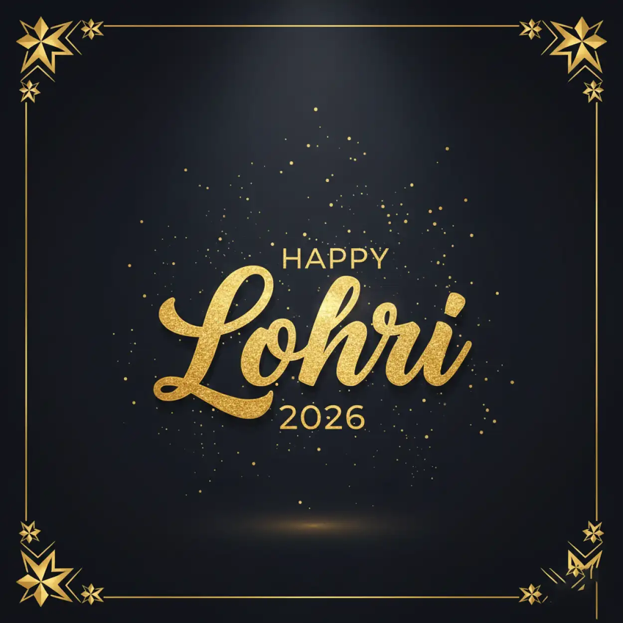 Free Download Happy Lohri 2026 Corporate Greeting Card - High Quality Happy Lohri 2026 Greetings Image