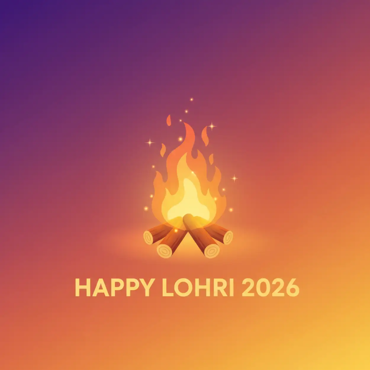 Free Download Happy Lohri 2026 Cute Festive Background - High Quality Happy Lohri 2026 Background Image