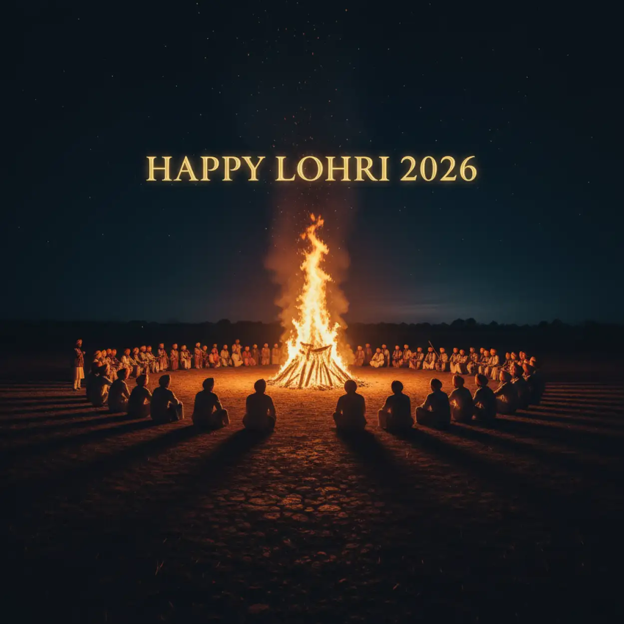 Free Download Happy Lohri 2026 Festival Poster Hd - High Quality Happy Lohri 2026 Image