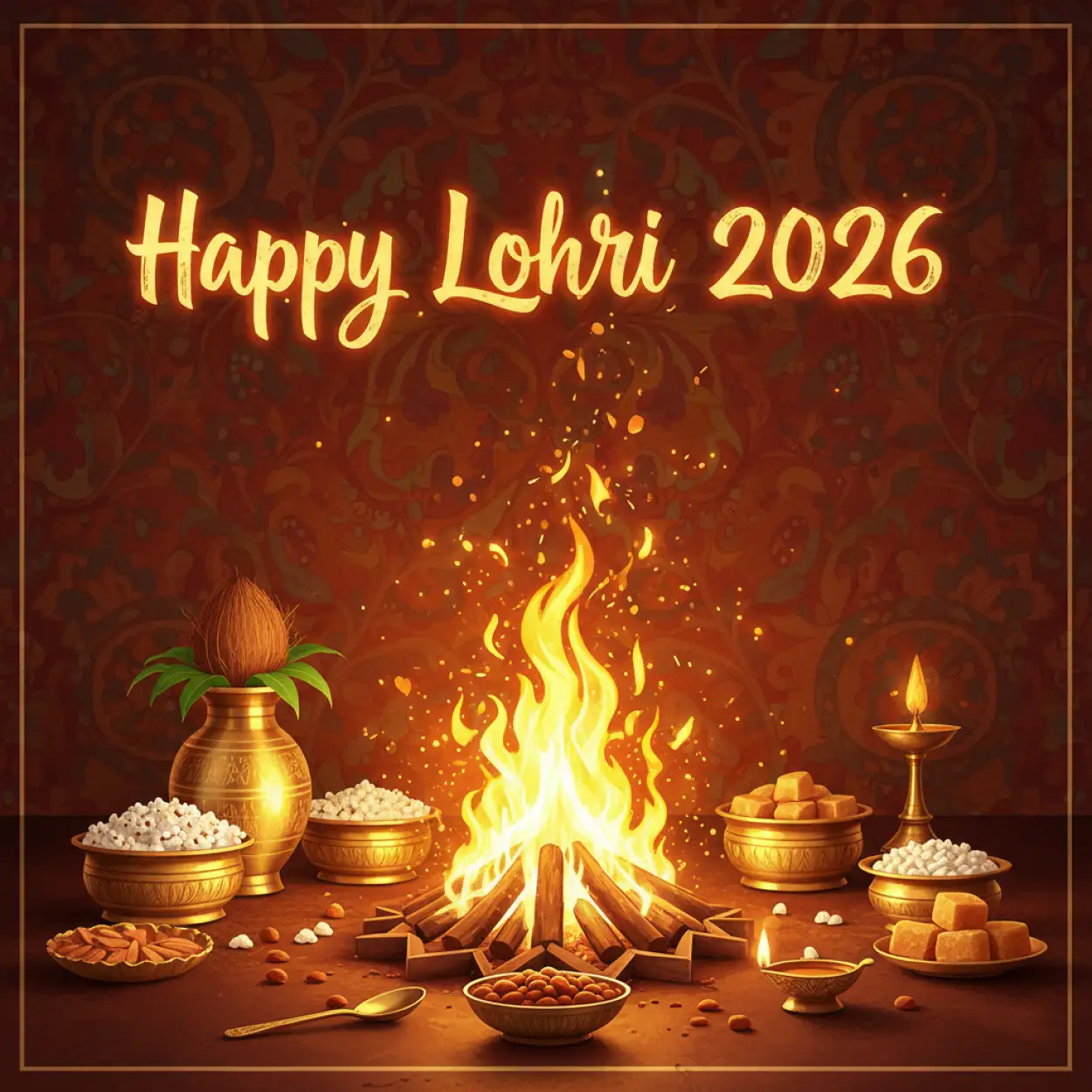 Free Download Happy Lohri 2026 Greetings Hd Images - High Quality Appy Lohri 2026 Greetings Image