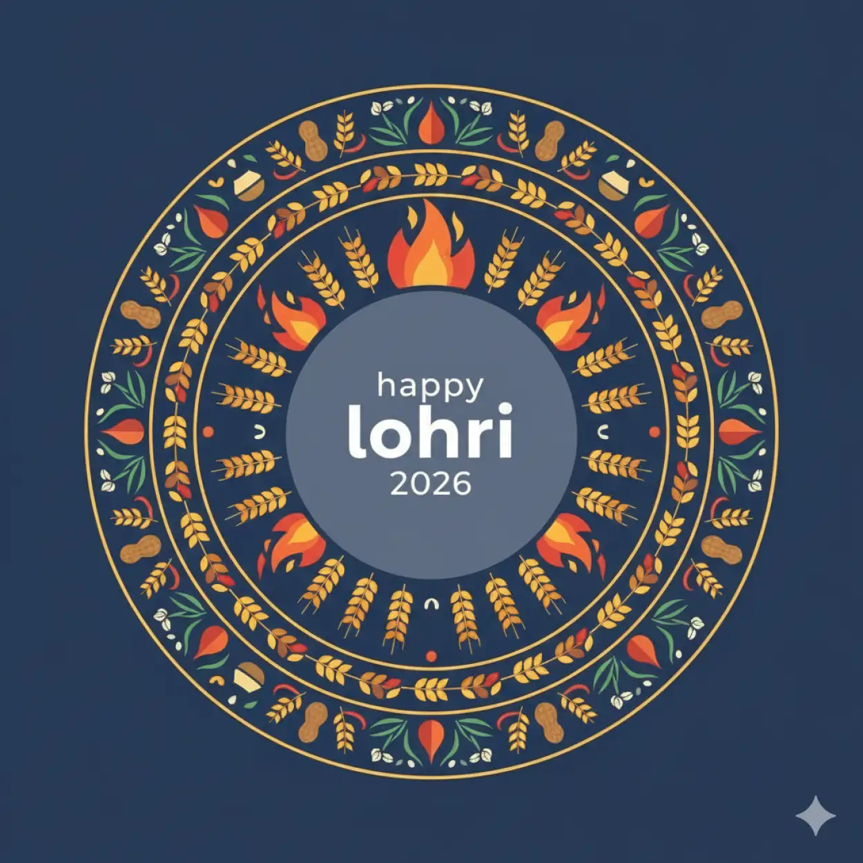 Free Download Happy Lohri 2026 Greetings In English - High Quality Happy Lohri 2026 Image