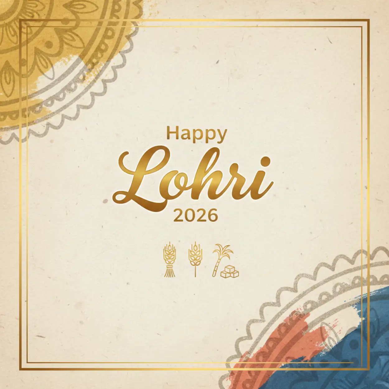 Free Download Happy Lohri 2026 Greetings Professional Design - High Quality Happy Lohri 2026 Greetings Image