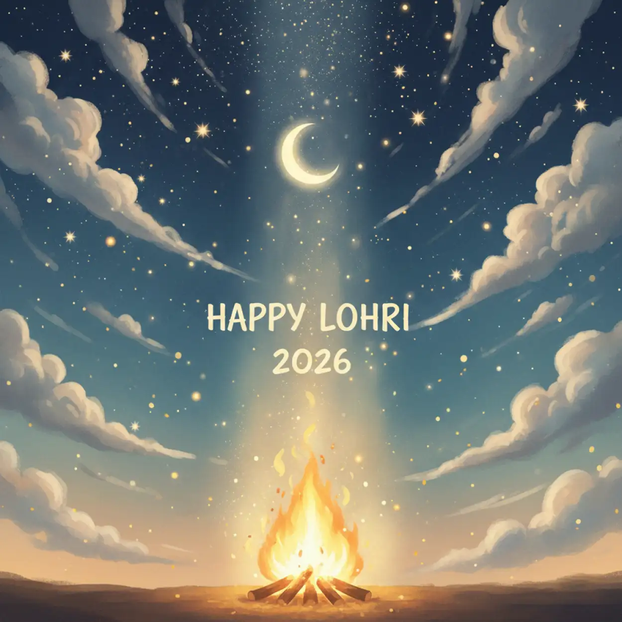 Free Download Happy Lohri 2026 Traditional Punjabi Images - High Quality Happy Lohri 2026 Image