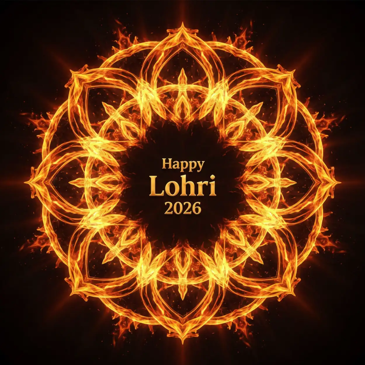 Free Download Happy Lohri 2026 Wishes For Office Colleagues - High Quality Happy Lohri 2026 Wishes Image