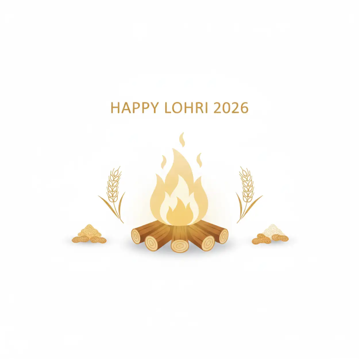 Free Download Happy Lohri 2026 Wishes In Punjabi Text - High Quality Happy Lohri 2026 Image