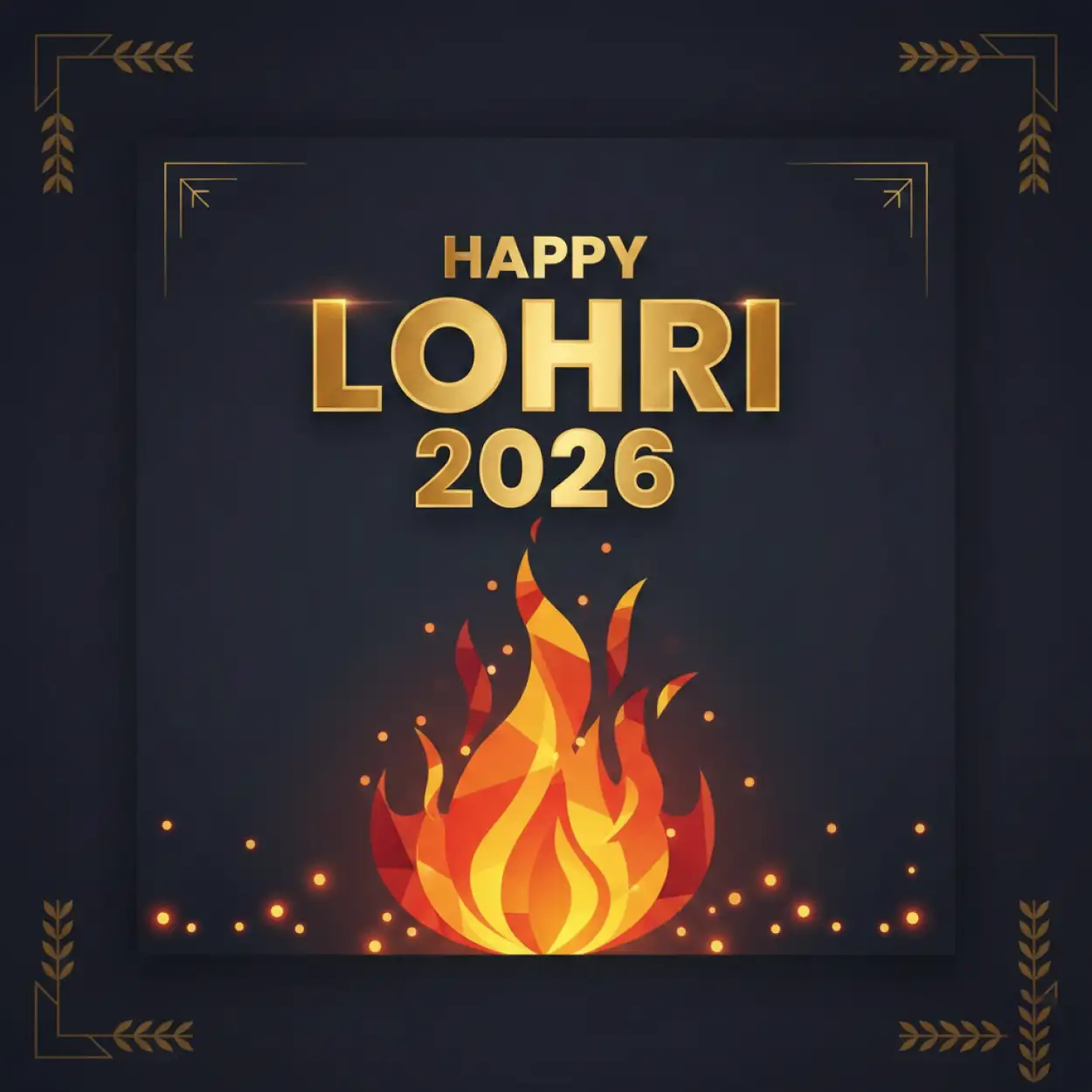 Free Download Happy Lohri 2026 Wishes Punjabi Quotes - High Quality Happy Lohri 2026 Wishes Image