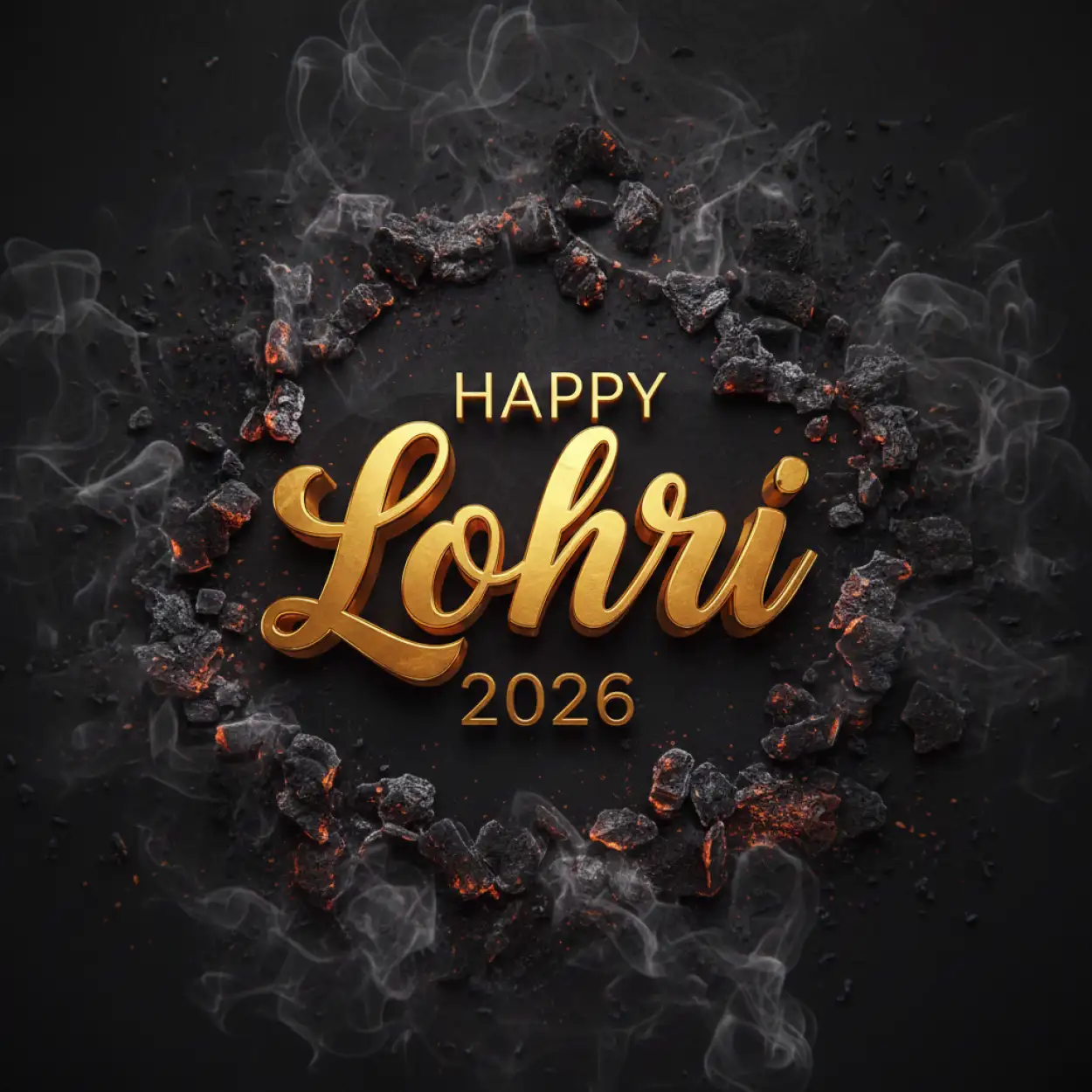 Free Download Happy Lohri Dhol Bhangra Image 2026 - High Quality Happy Lohri 2026 Image