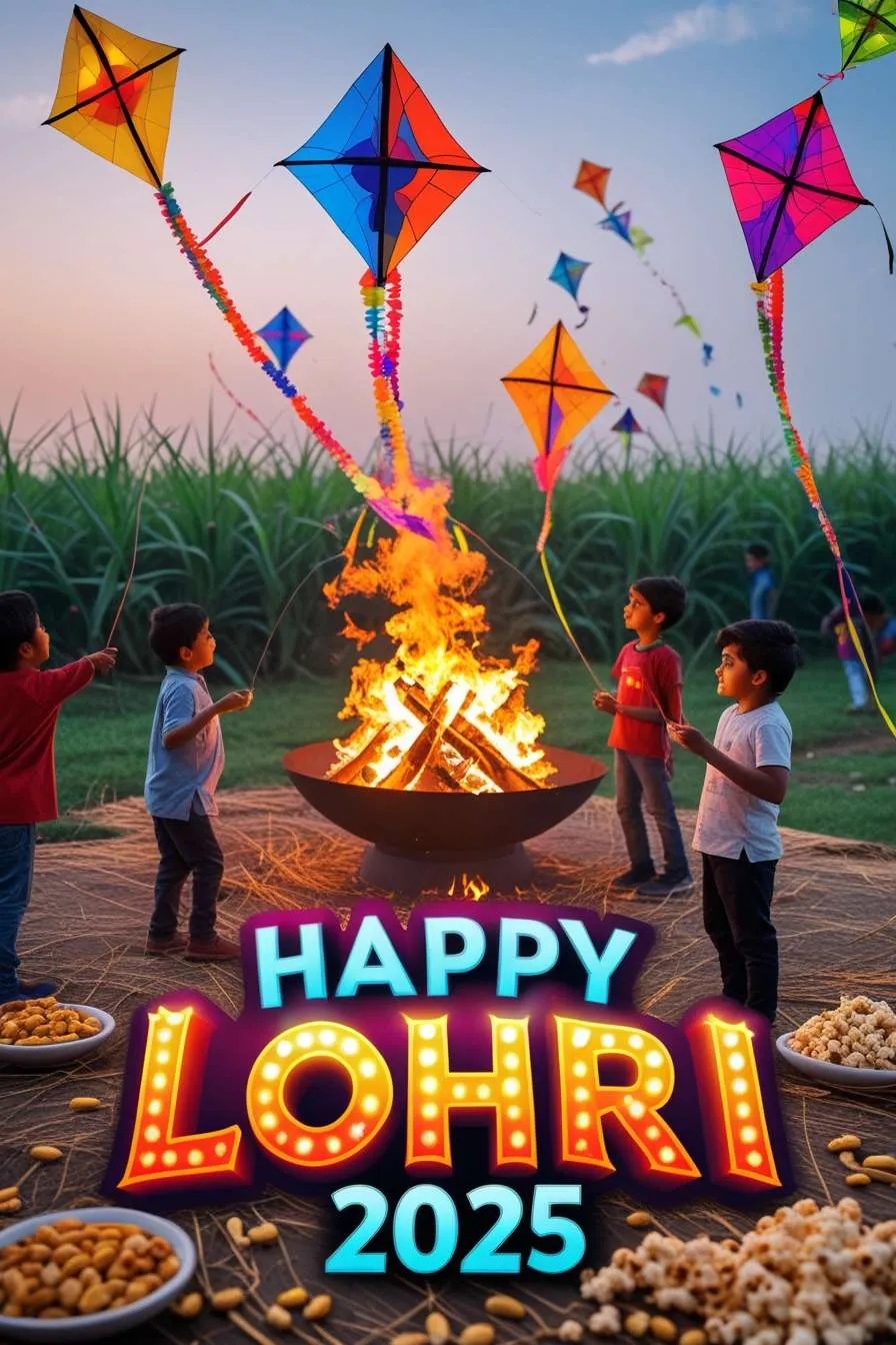 Happy Lohri Greetings 2025 With Creative Typography - Royalty Free Happy Lohri Greetings 2025 Image | Pngmagic Free Download Happy Lohri Greetings 2025 With Creative Typography - High Quality Happy Lohri Greetings 2025 Background