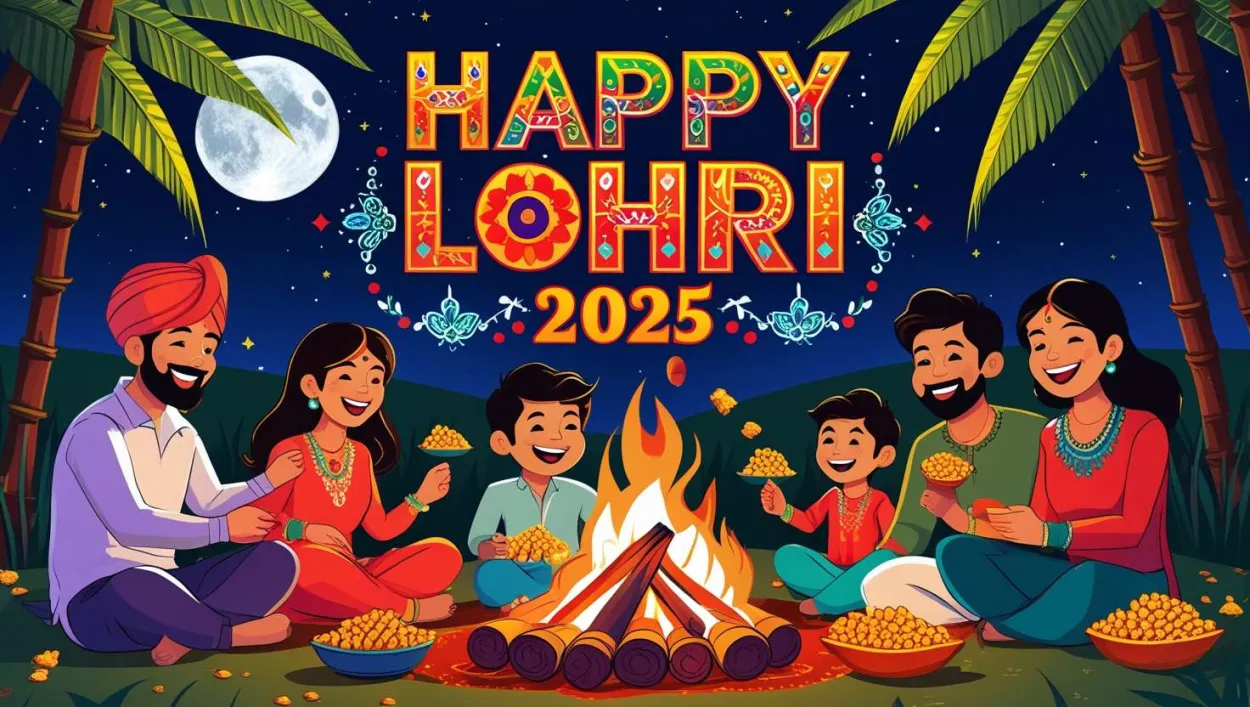 Happy Lohri Greetings 2025 With Punjabi Theme - Royalty Free Happy Lohri Greetings 2025 Image | Pngmagic Free Download Happy Lohri Greetings 2025 With Punjabi Theme - High Quality Happy Lohri Greetings 2025 Background